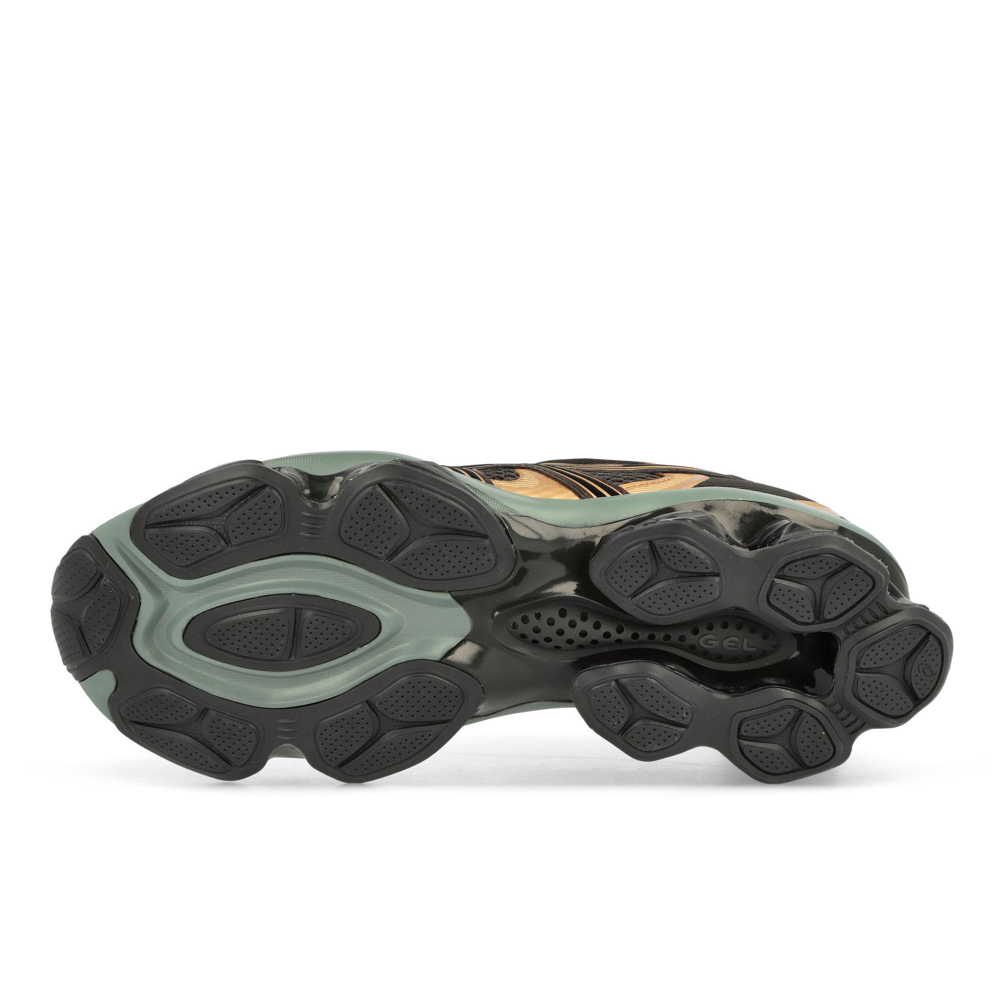 Asics Gel-Quantum Kinetic Dark Sepia / Black Low Top Sneakers Detail View 1 | Overkill