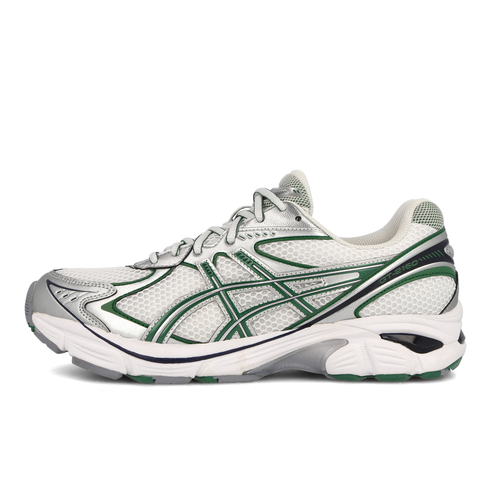 Asics GT-2160 White-Shamrock Green Low Top Sneakers 1203A275-103 | Overkill