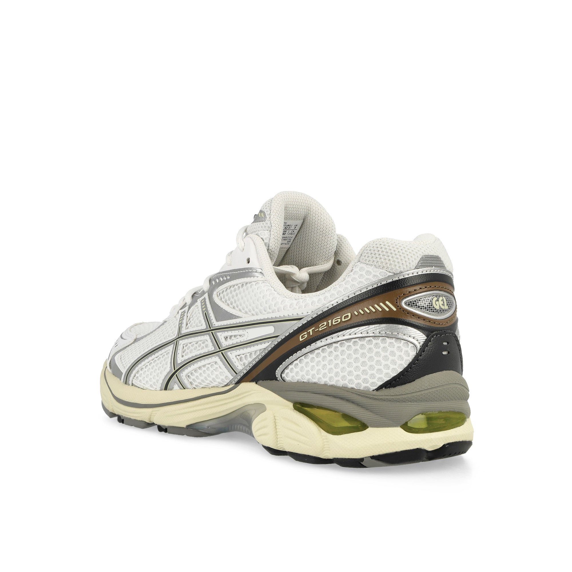 Asics GT-2160 White / Soft Yellow Low Top Sneakers Material | Overkill