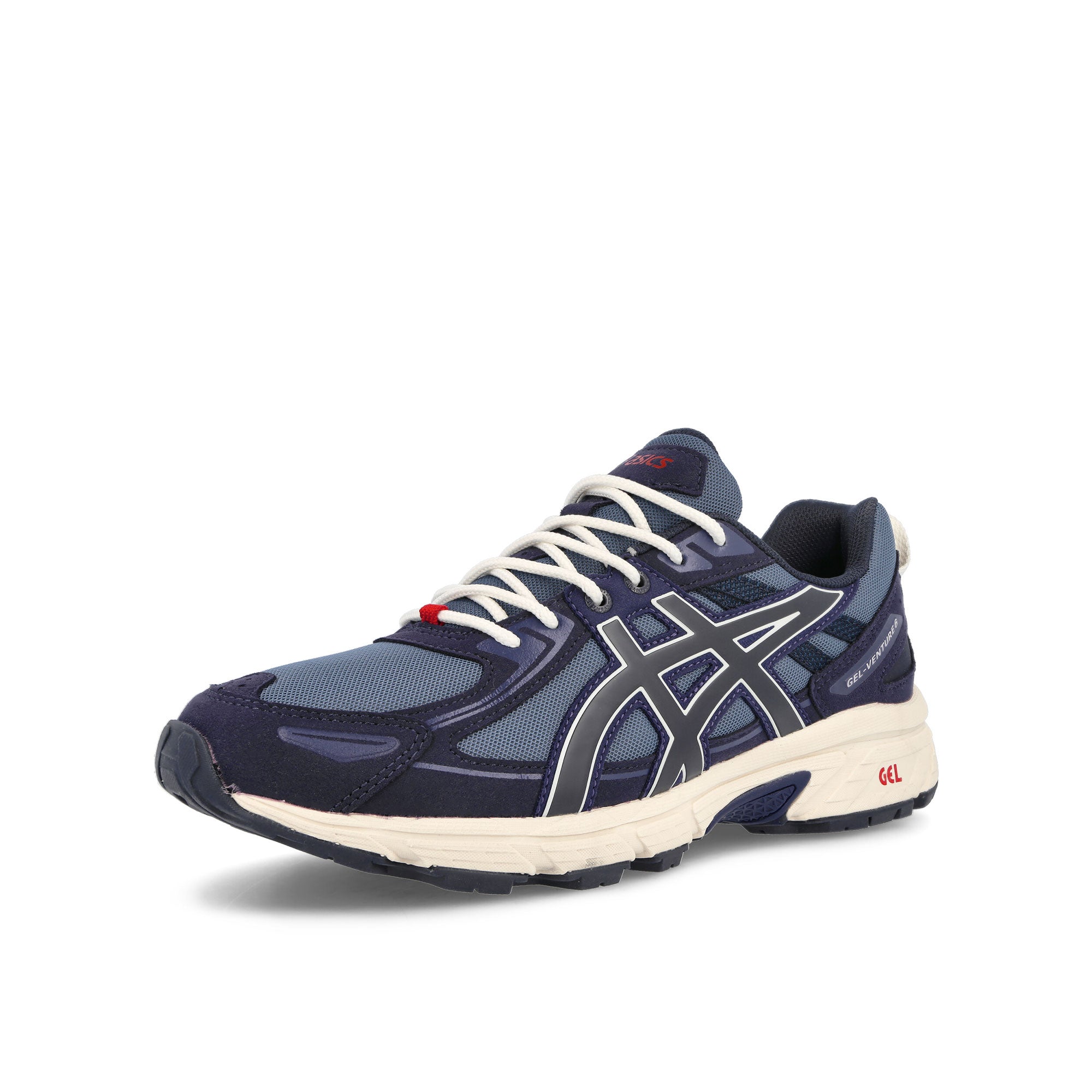 Asics Gel-Venture 6 Grand Shark-Midnight Low Top Sneakers Close Up | Overkill