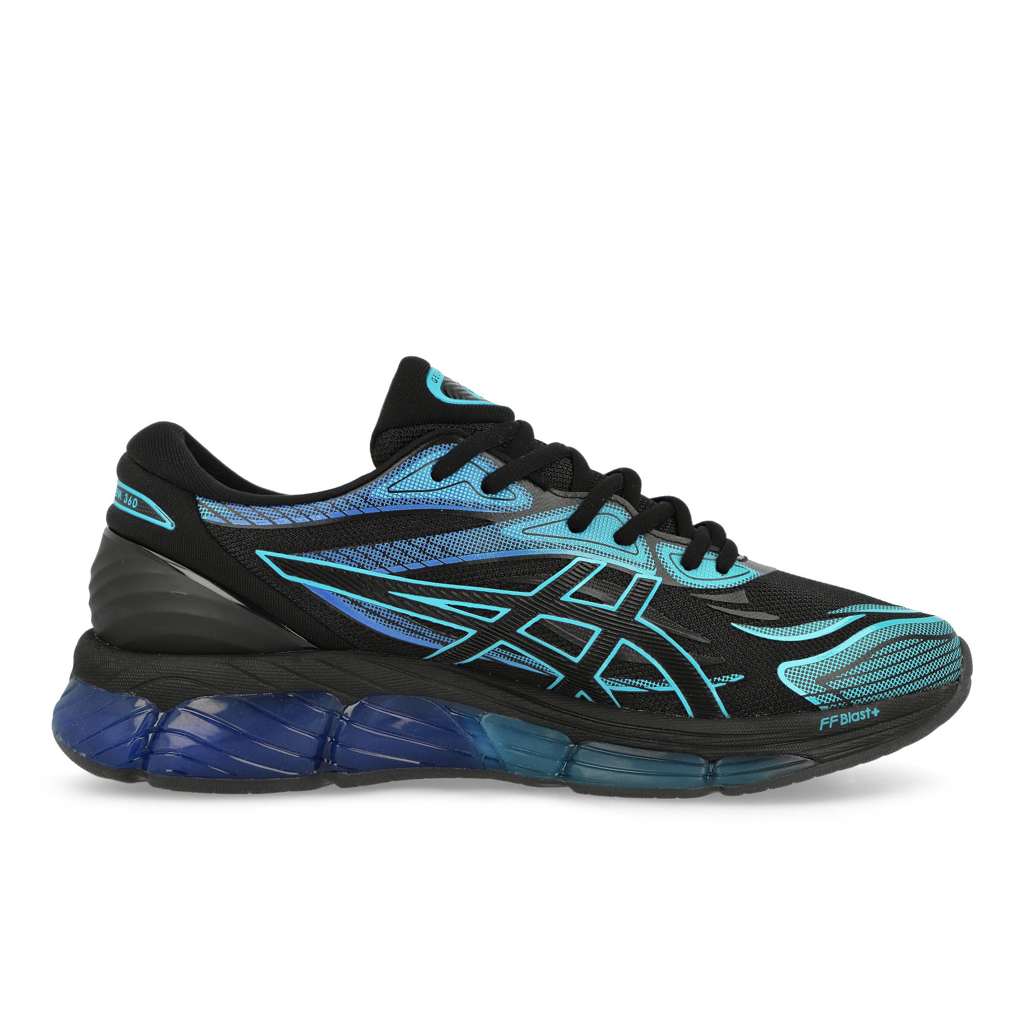 Asics Gel-Quantum 360 VIII Black / Aquarium Low Top Sneakers Silhouette | Overkill