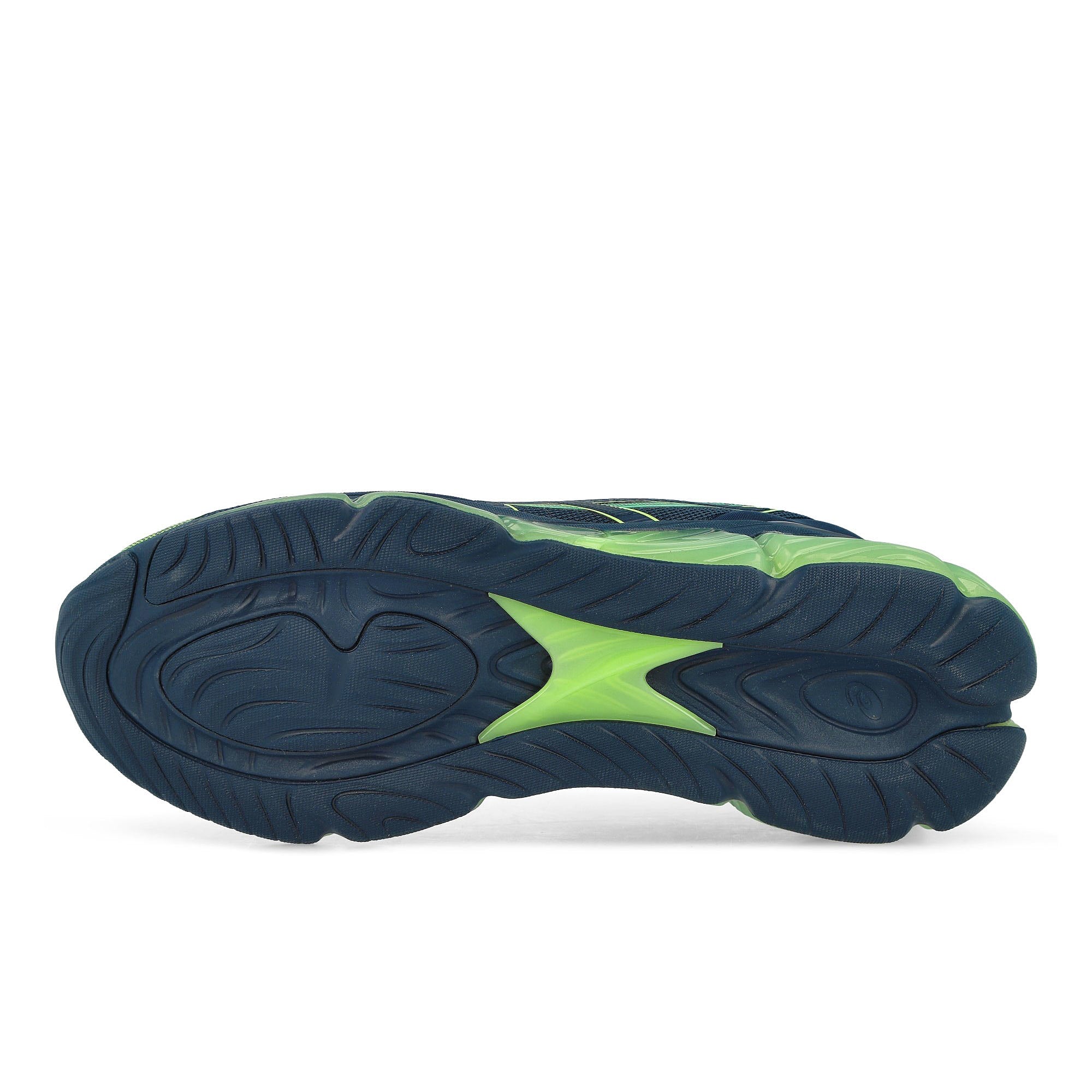 Asics Gel-Quantum 360 VIII Night Sky / Illuminate Green Low Top Sneakers Detail View 1 | Overkill