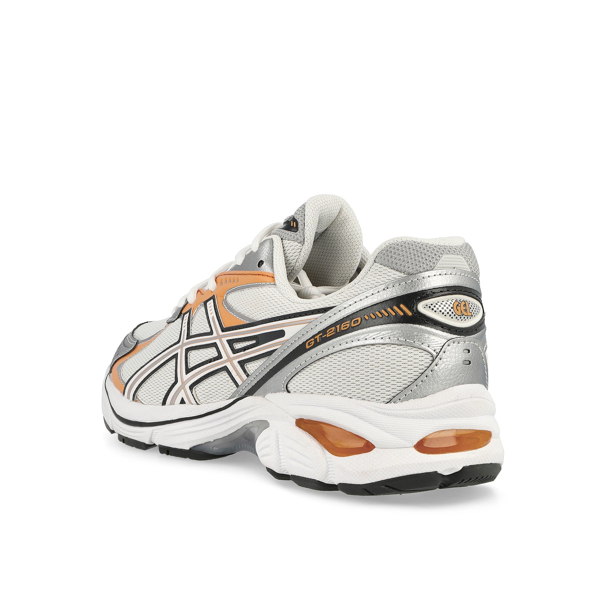Asics GT-2160 White / Orange Lily Low Top Sneakers Material | Overkill