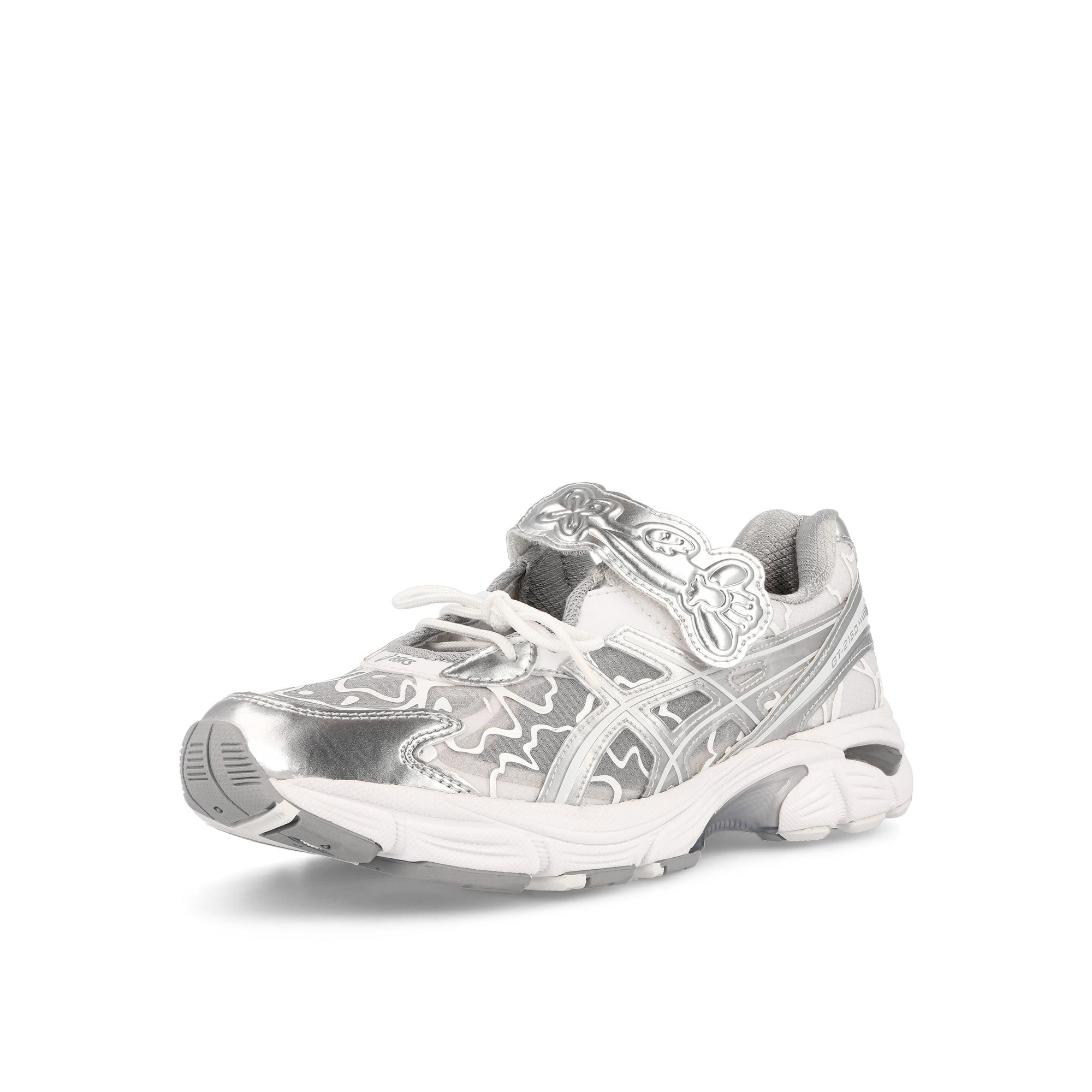 Asics Cecilie Bahnsen x Asics GT-2160 White / Pure Silver Low Top Sneakers Close Up | Overkill