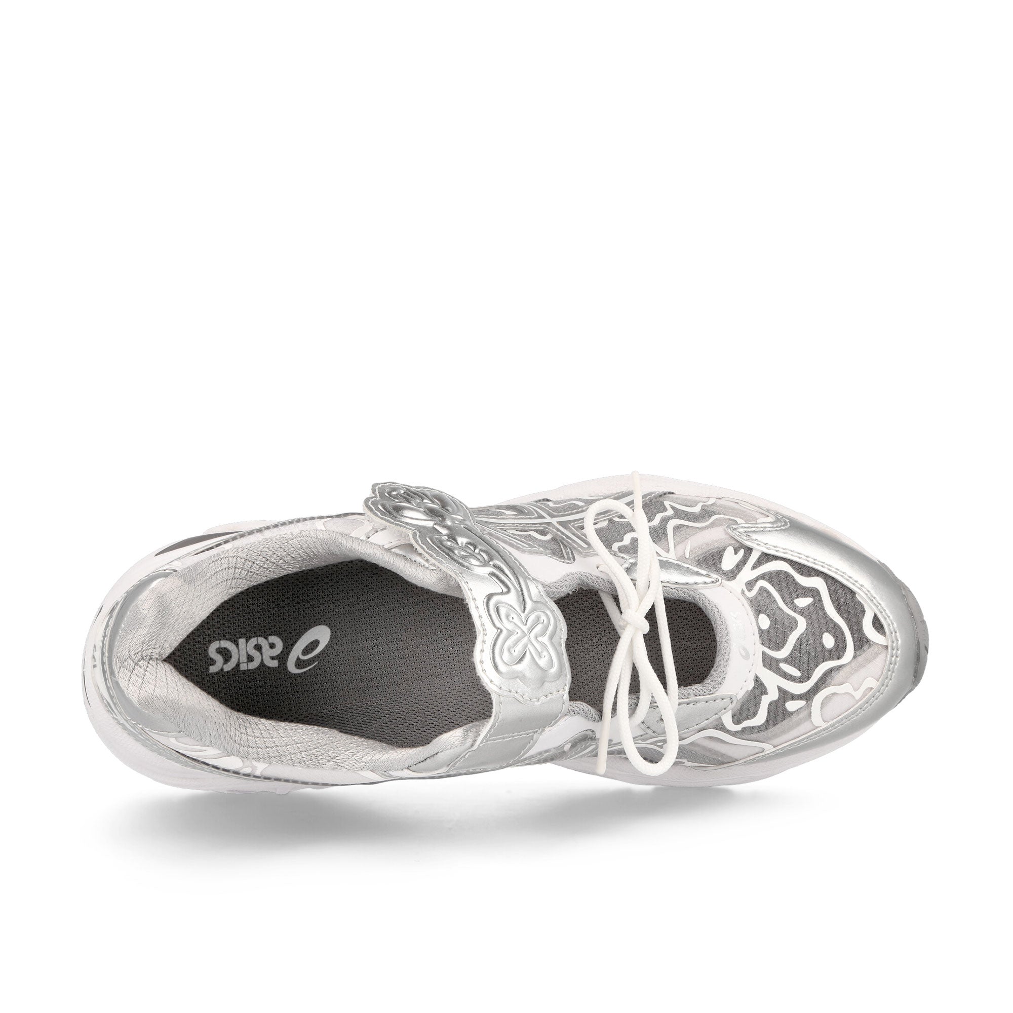 Asics Cecilie Bahnsen x Asics GT-2160 White / Pure Silver Low Top Sneakers Detailfoto | Overkill