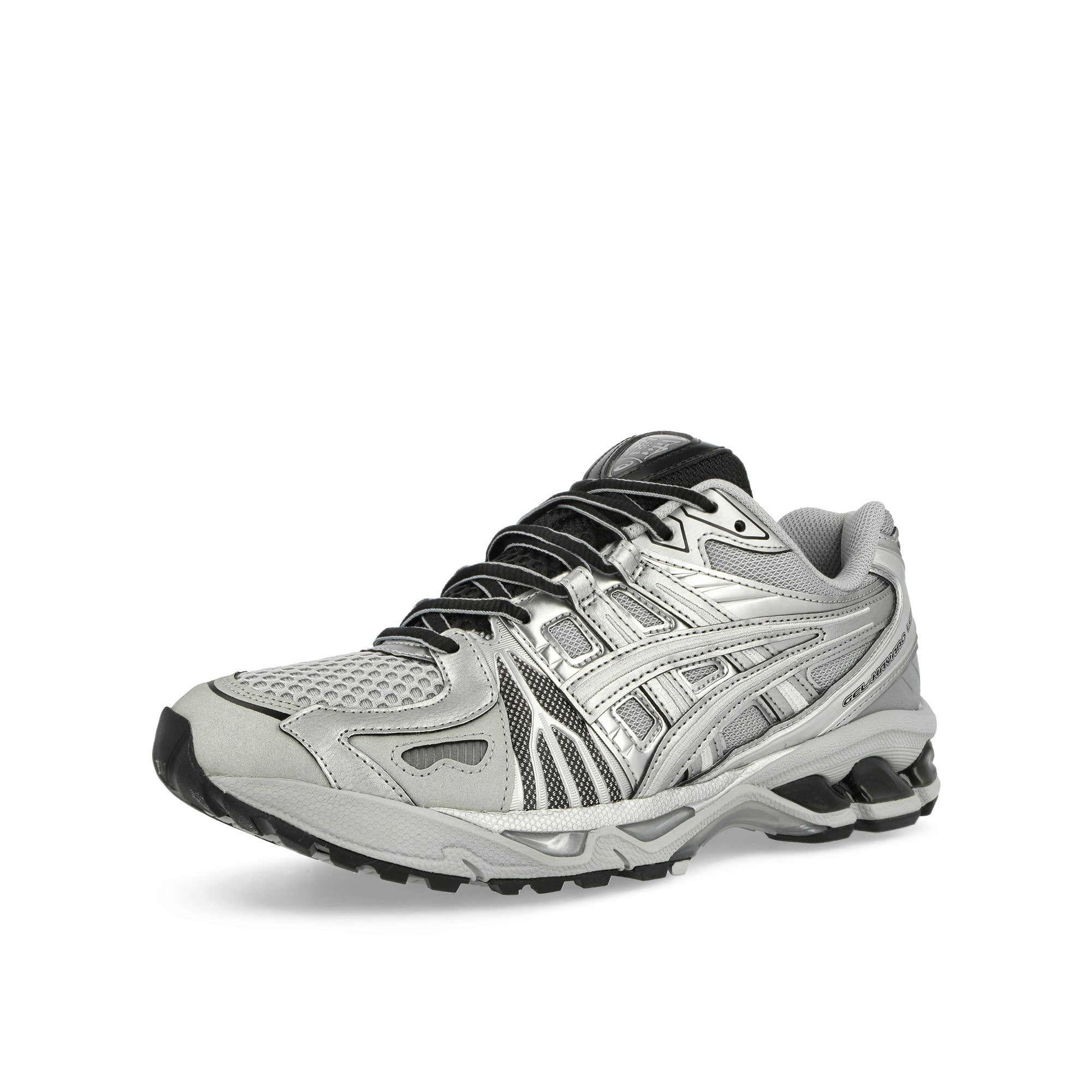 Asics Gel-Kayano Legacy Pure Silver / Pure Silver Low Top Sneakers Close Up | Overkill