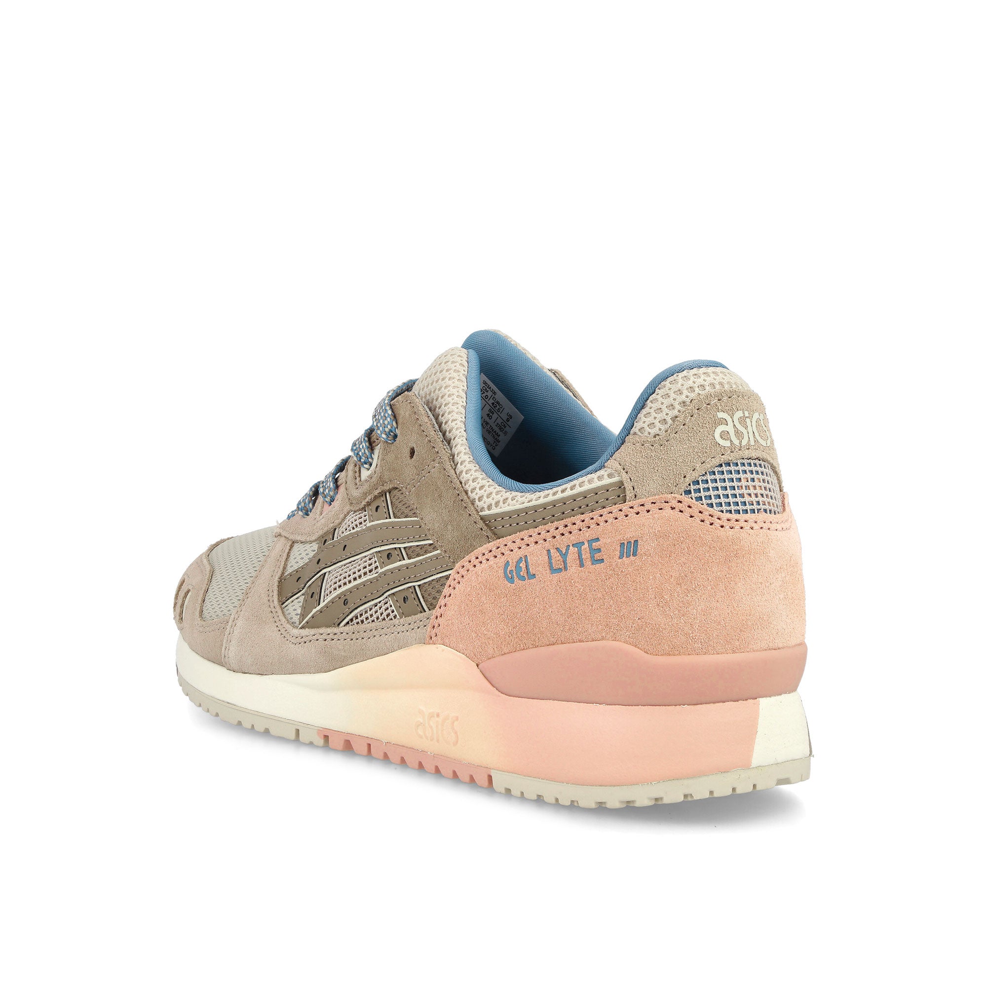 Asics Gel-Lyte III OG Simply Taupe / Maple Sugar Low Top Sneakers Material | Overkill