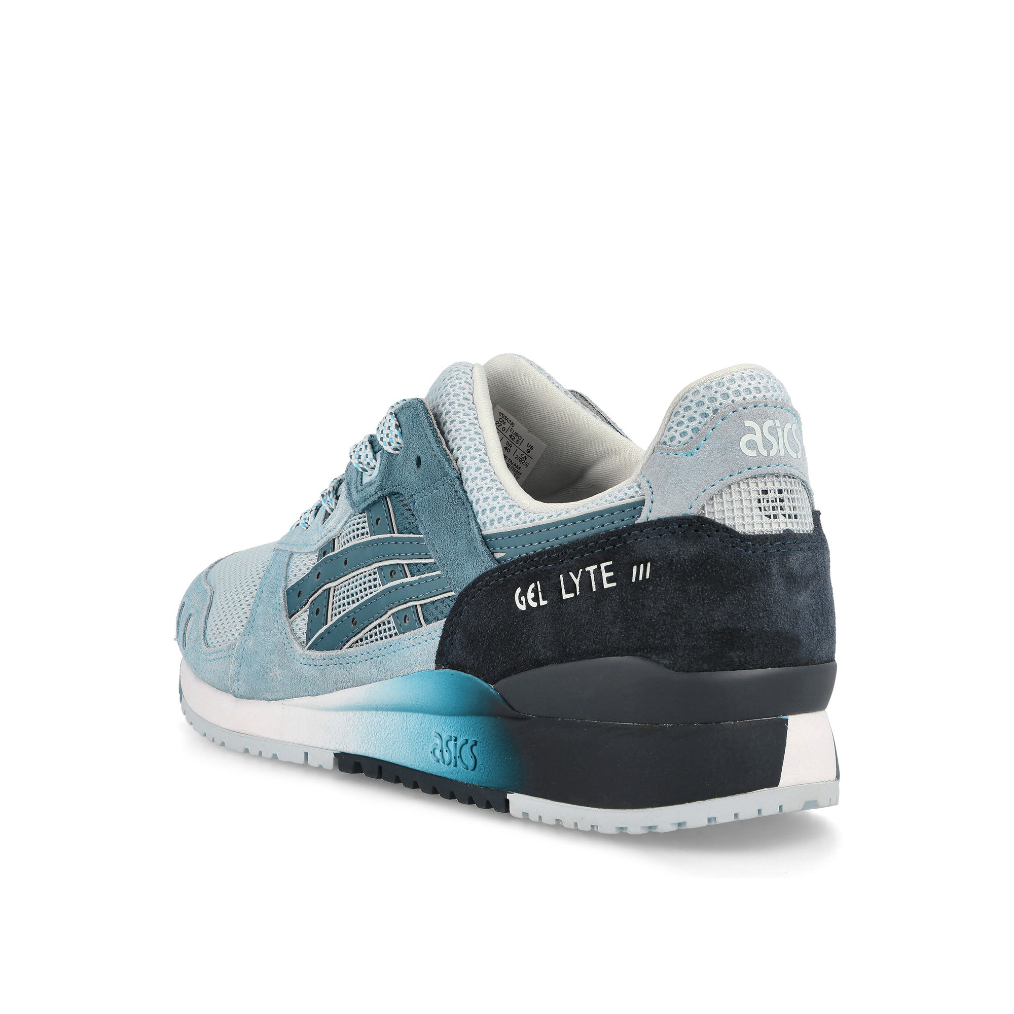 Asics Gel-Lyte III OG Arctic Sky / Midnight Low Top Sneakers Material | Overkill