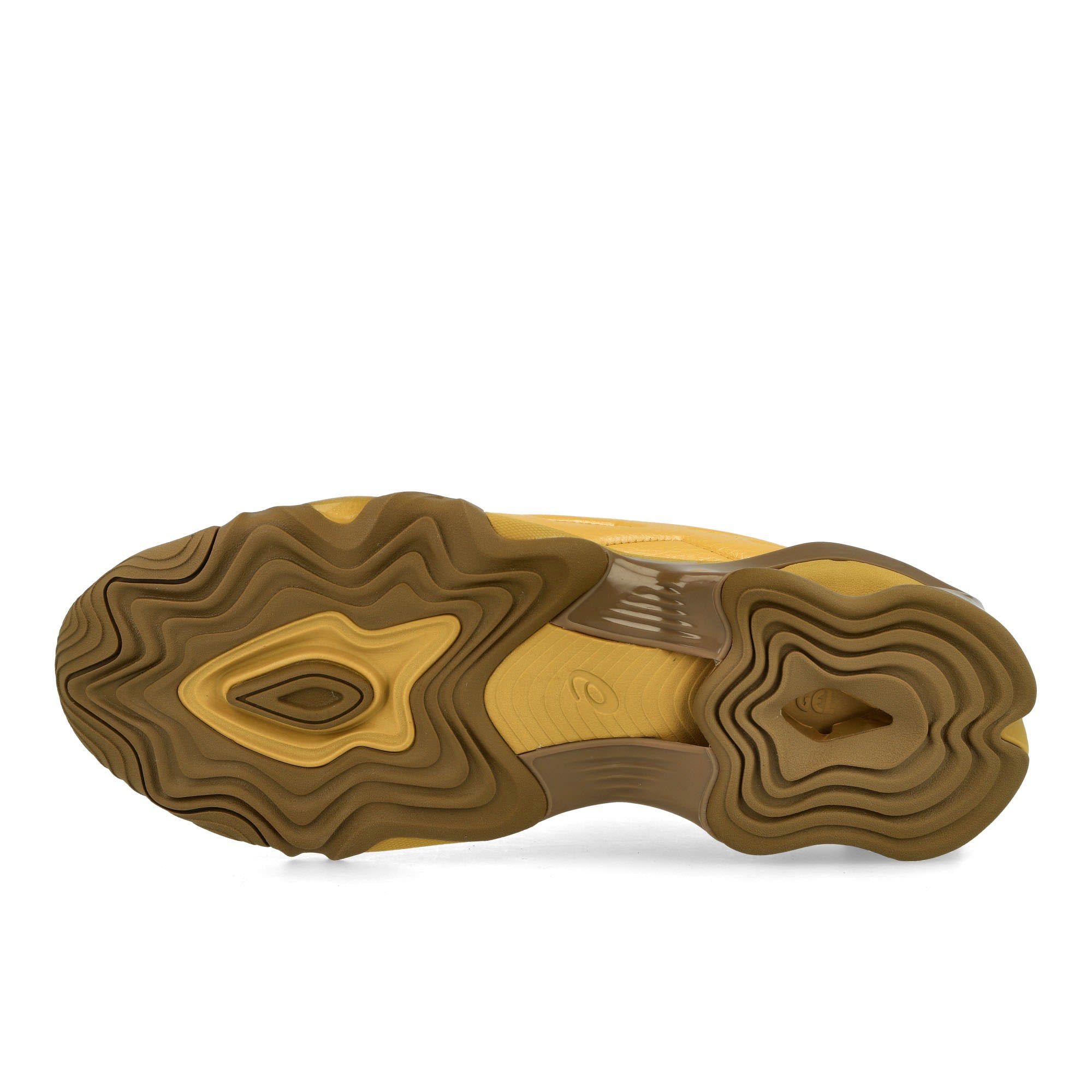 Asics Kiko Kostadinov x Asics Gel-Teremoa Medallion Yellow / Honey Low Top Sneakers Detail View 1 | Overkill