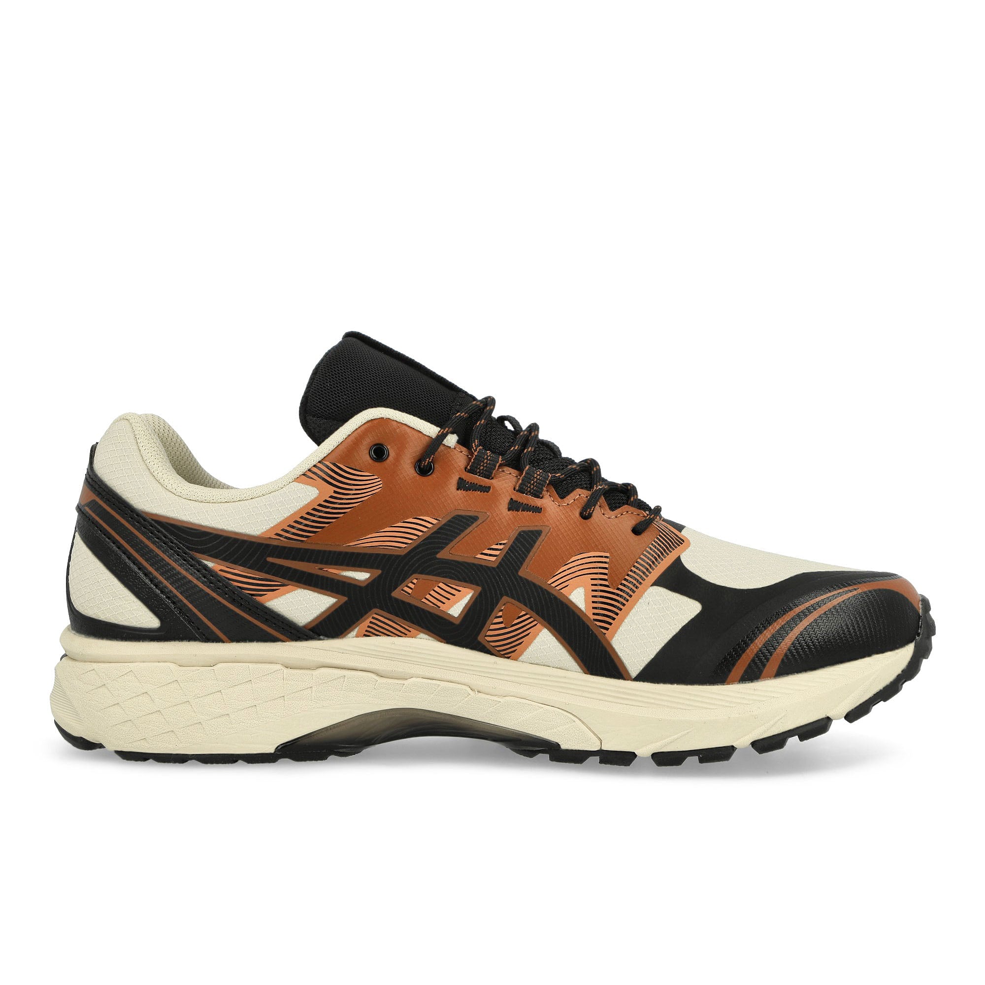 Asics Gel-Terrain Vanilla / Black Low Top Sneakers Silhouette | Overkill