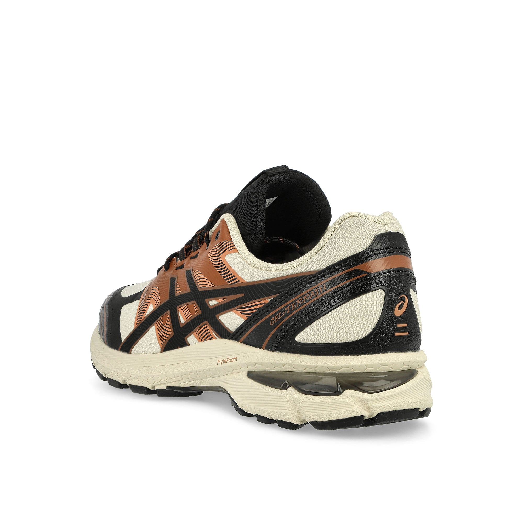 Asics Gel-Terrain Vanilla / Black Low Top Sneakers Material | Overkill