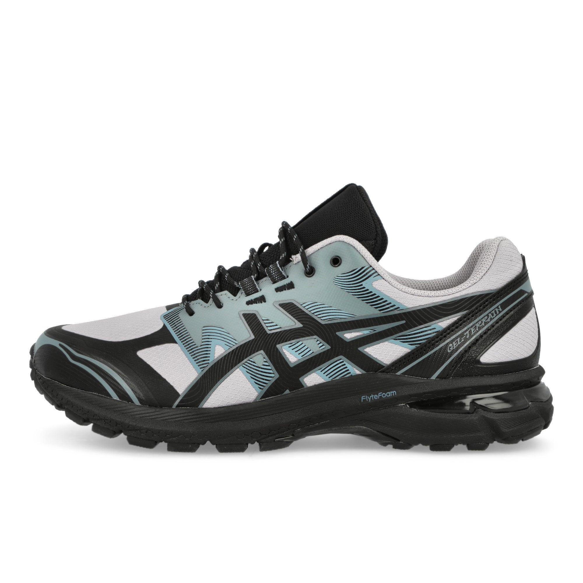 Asics Gel-Terrain Faded Ash Rock / Black Low Top Sneakers 1203A342-500 | Overkill