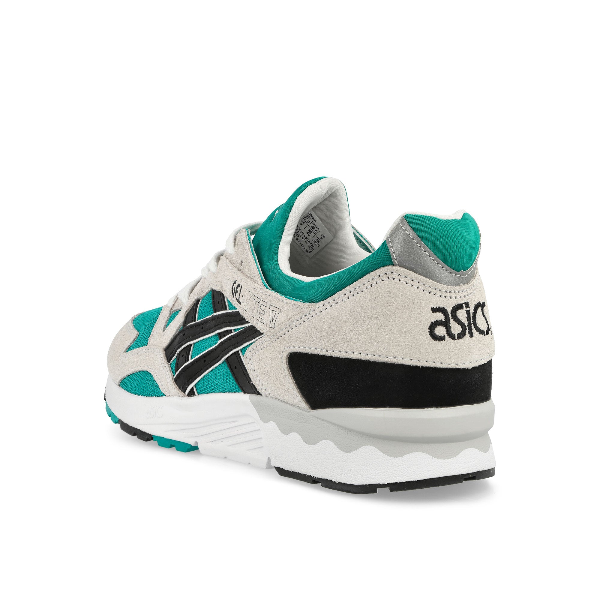 Asics Gel-Lyte V Baltic Jewel / Black Low Top Sneakers Material | Overkill
