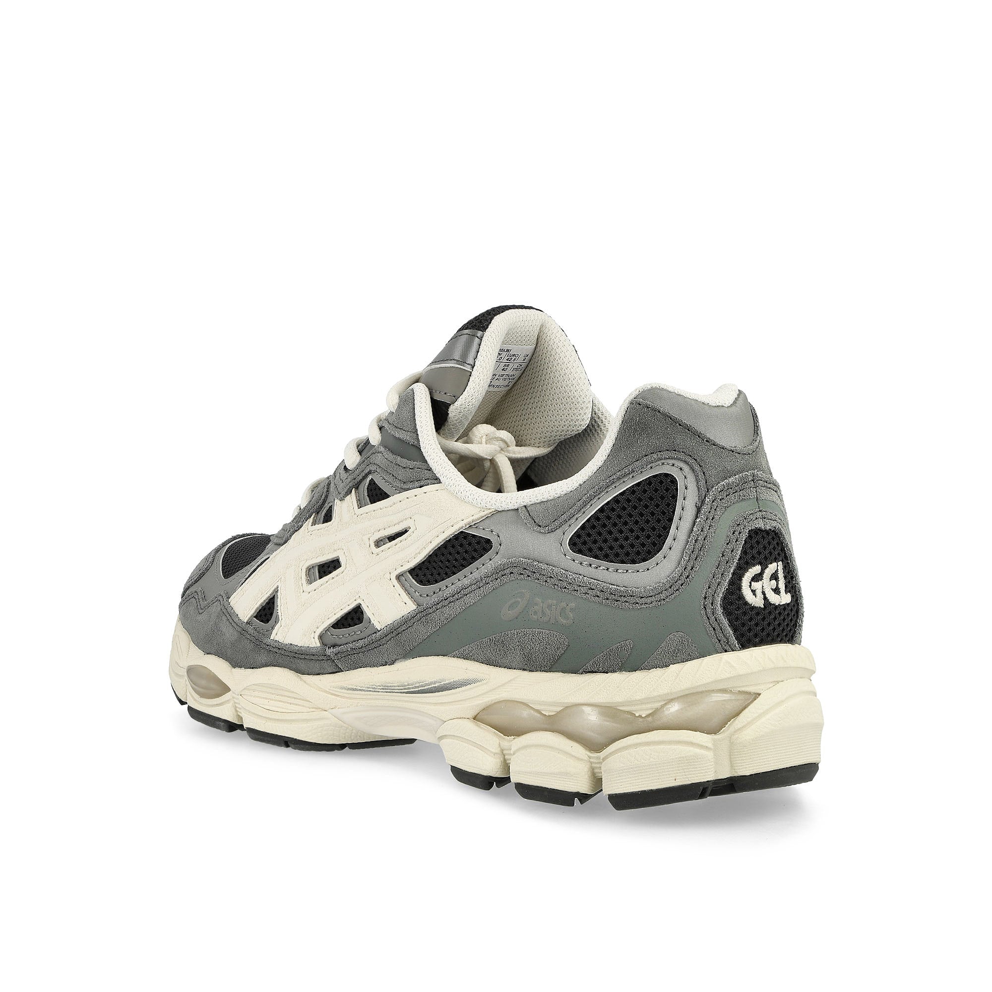 Asics Gel-NYC Graphite Grey / Smoke Grey Low Top Sneakers Material | Overkill