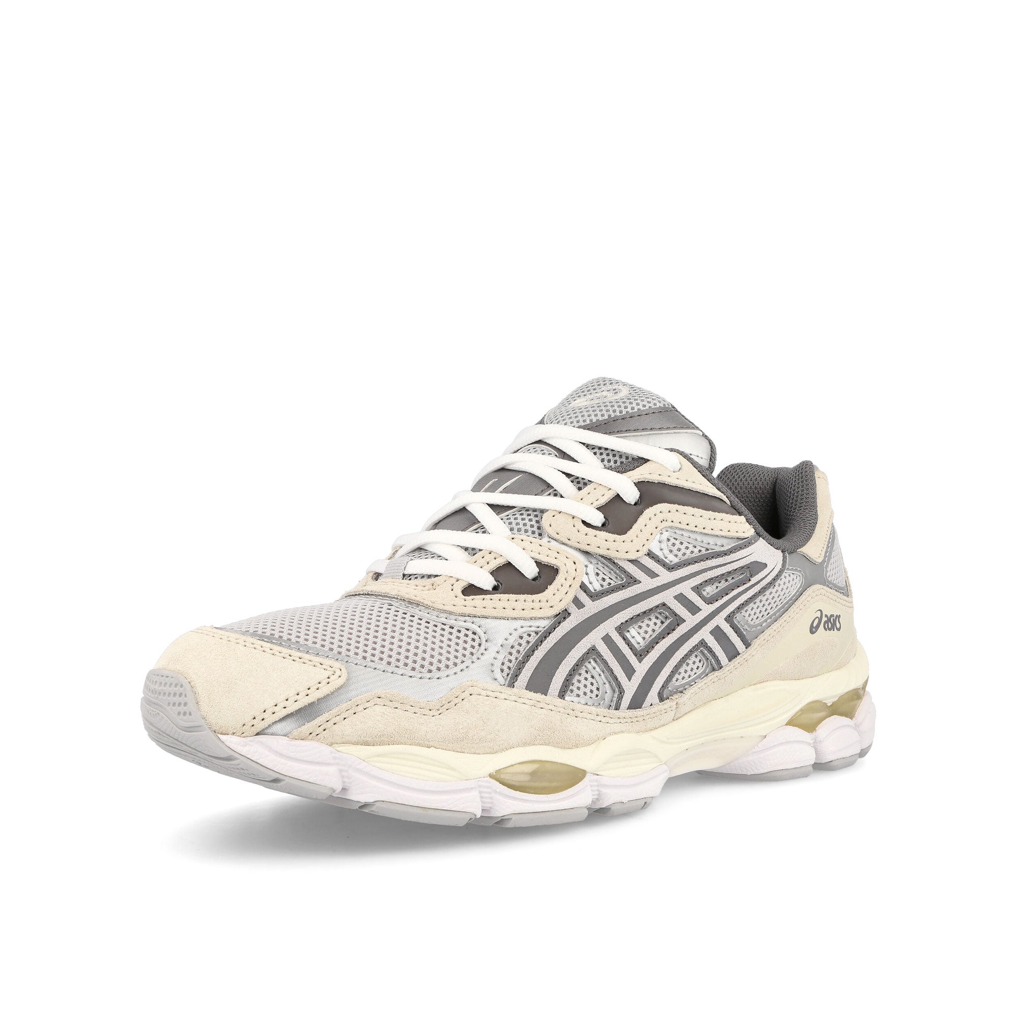 Asics Gel-NYC Concrete / Oatmeal Sneakers Close Up | Overkill