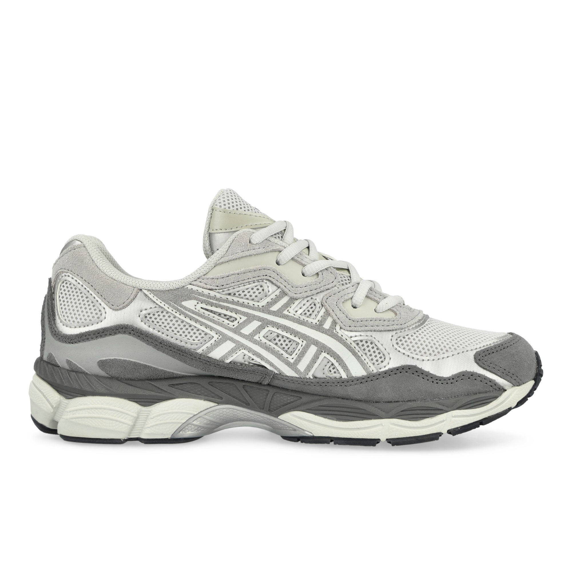 Asics Gel-NYC Glacier Grey / Gravel Low Top Sneakers Silhouette | Overkill