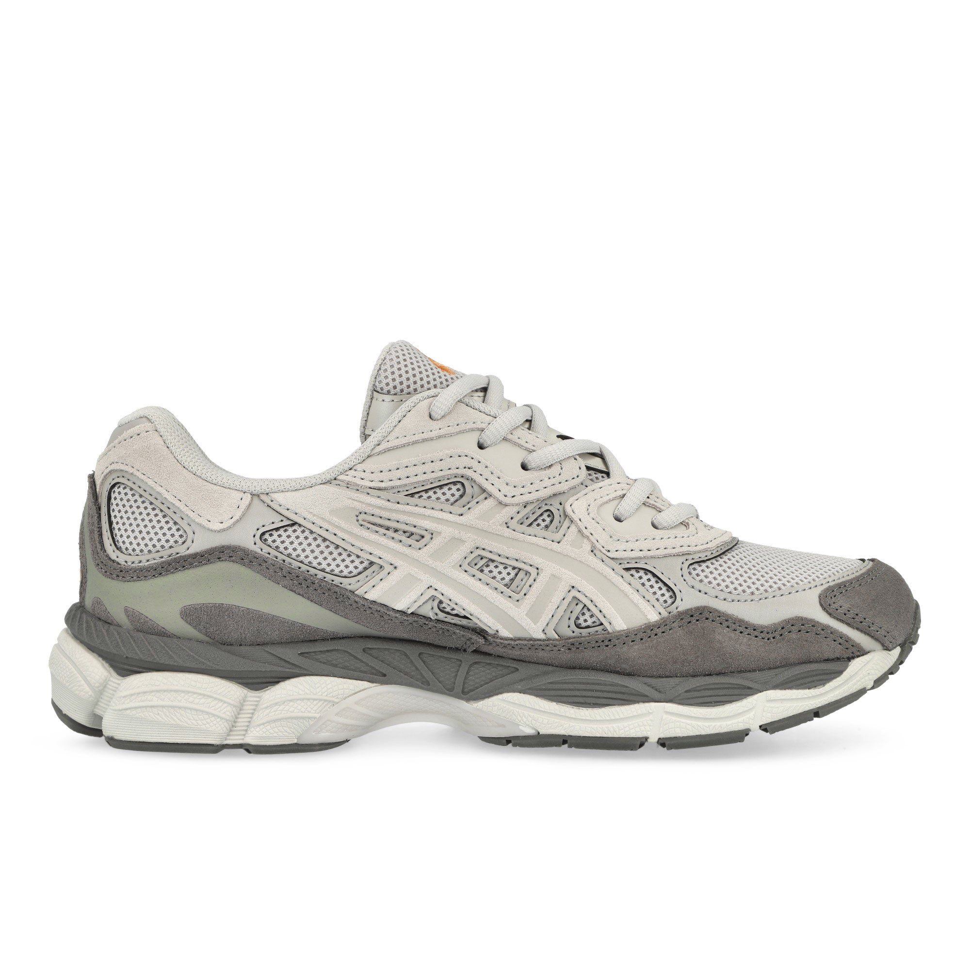 Asics Gel-NYC Cloud Grey / Cement Grey Low Top Sneakers Silhouette | Overkill