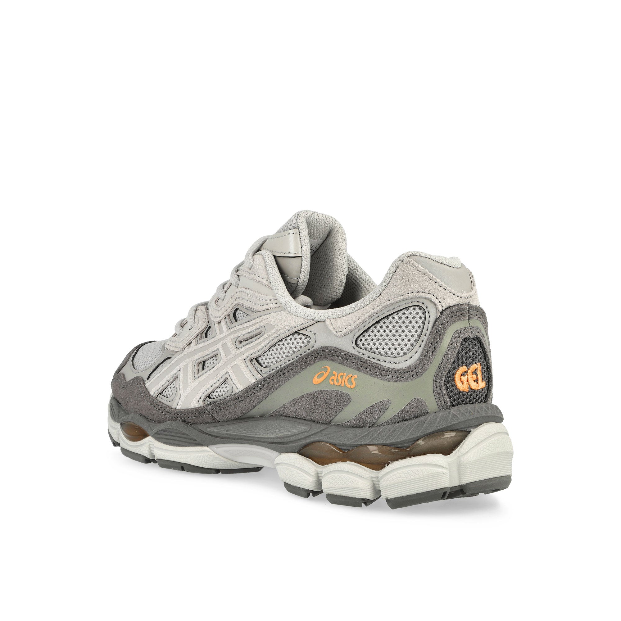 Asics Gel-NYC Cloud Grey / Cement Grey Low Top Sneakers Material | Overkill