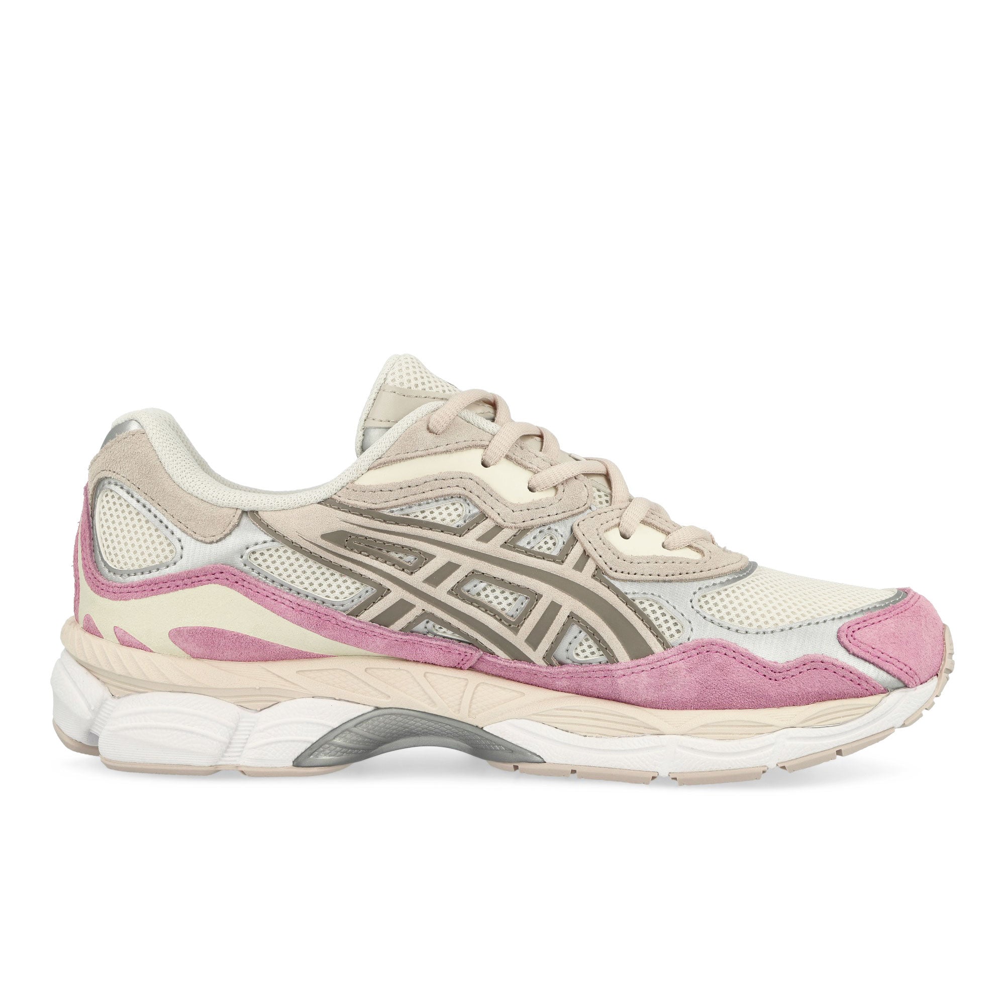 Asics Gel-NYC Cream / Mineral Beige Low Top Sneakers Silhouette | Overkill