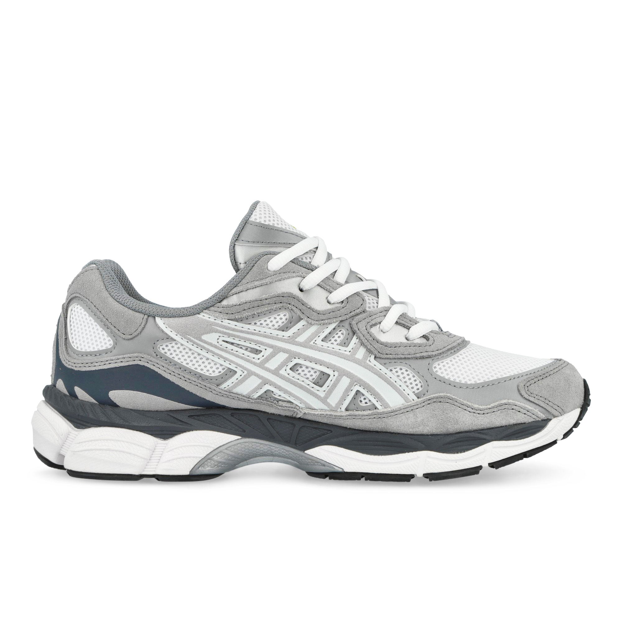 Asics Gel-NYC White / Glacier Grey Low Top Sneakers 1203A383-109 Silhouette | Overkill