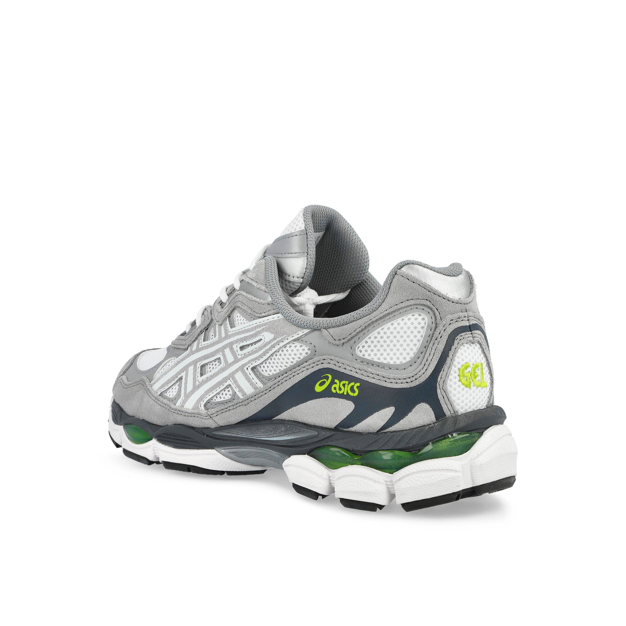 Asics Gel-NYC White / Glacier Grey Low Top Sneakers 1203A383-109 Material | Overkill