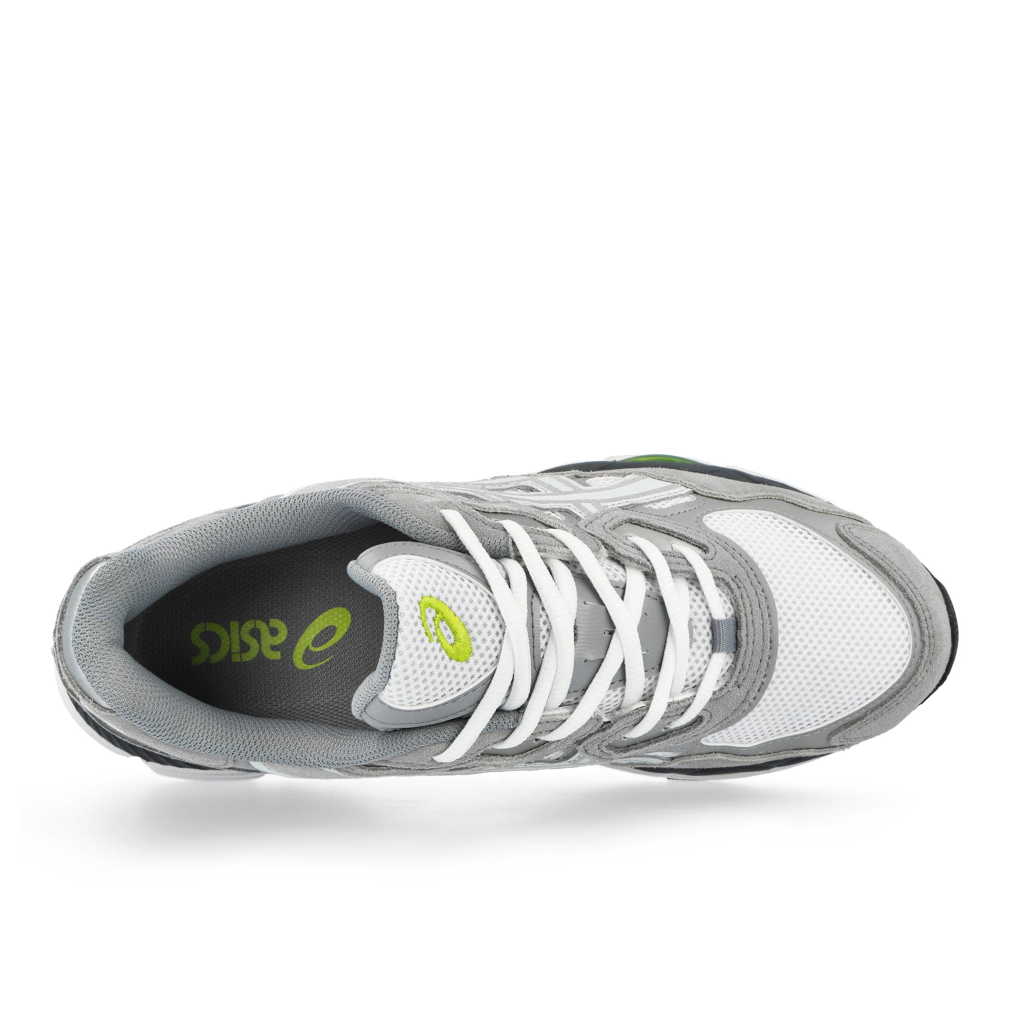 Asics Gel-NYC White / Glacier Grey Low Top Sneakers 1203A383-109 Detailfoto | Overkill