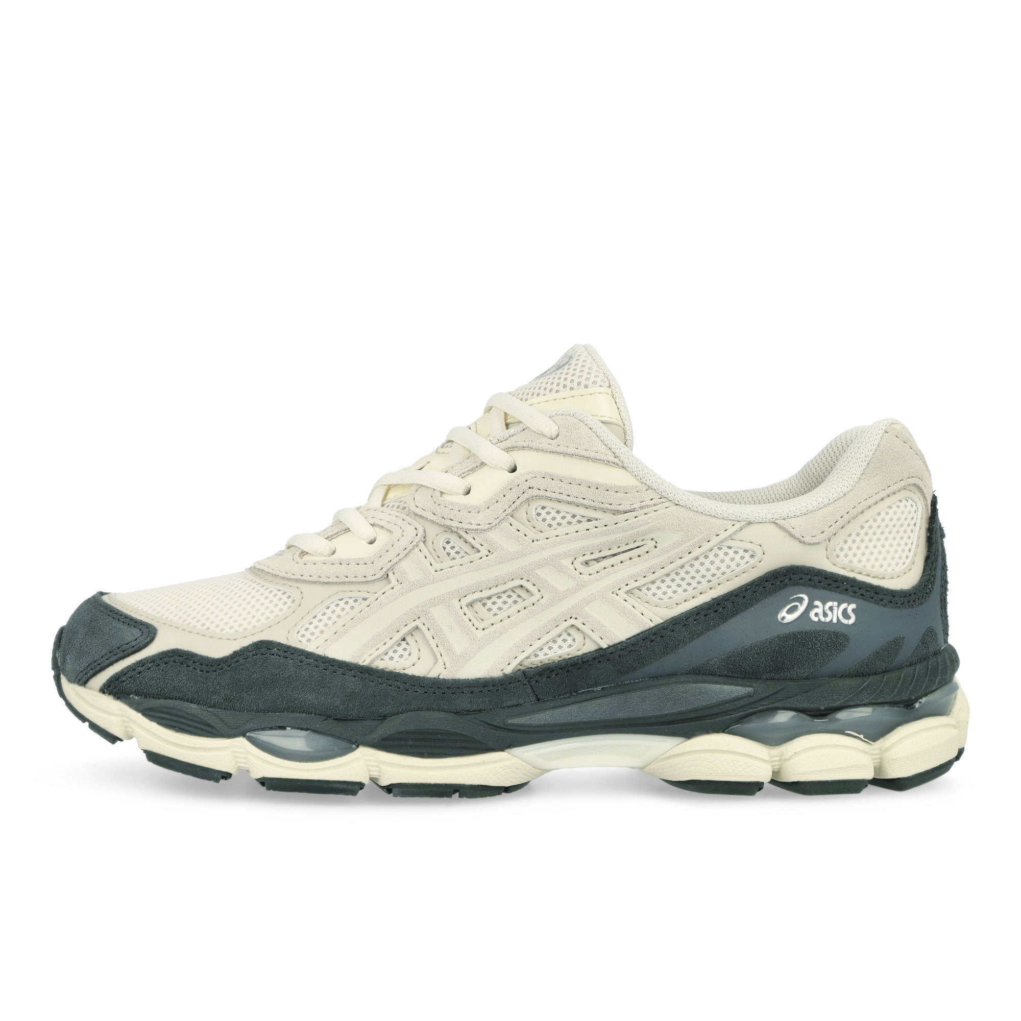 Asics Gel-NYC White / Smoke Grey Low Top Sneakers 1203A383-111 | Overkill