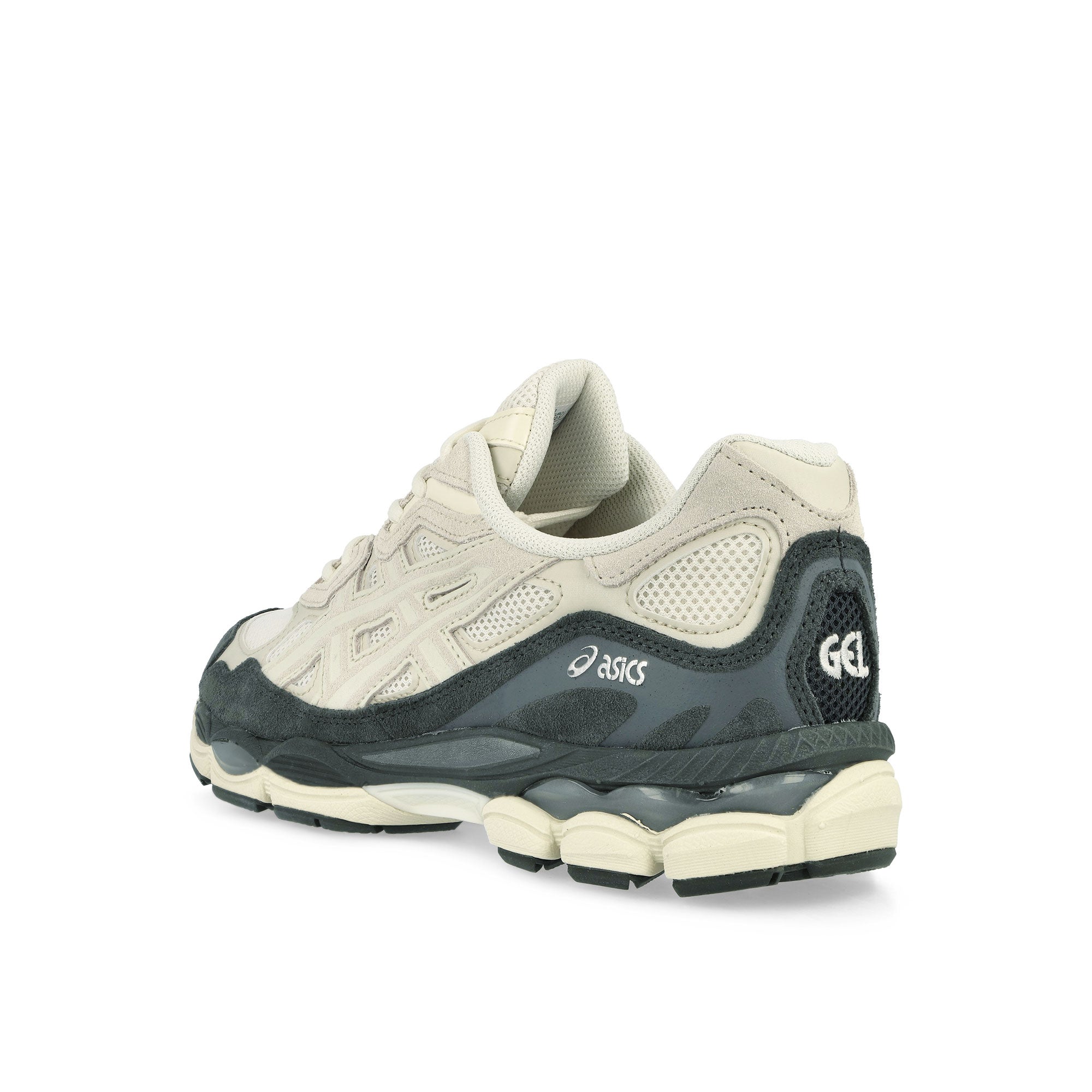 Asics Gel-NYC White / Smoke Grey Low Top Sneakers Material | Overkill