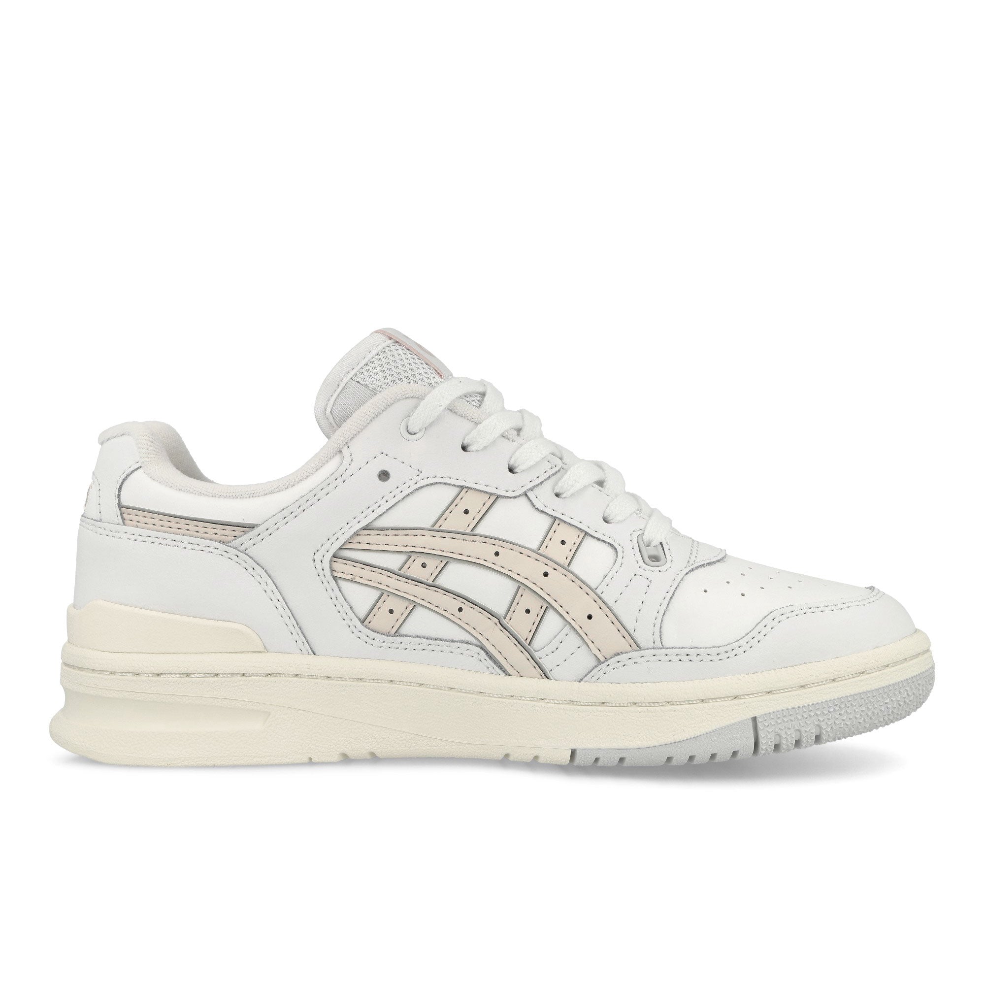 Asics EX89 White-Mineral Beige Low Top Sneakers Silhouette | Overkill
