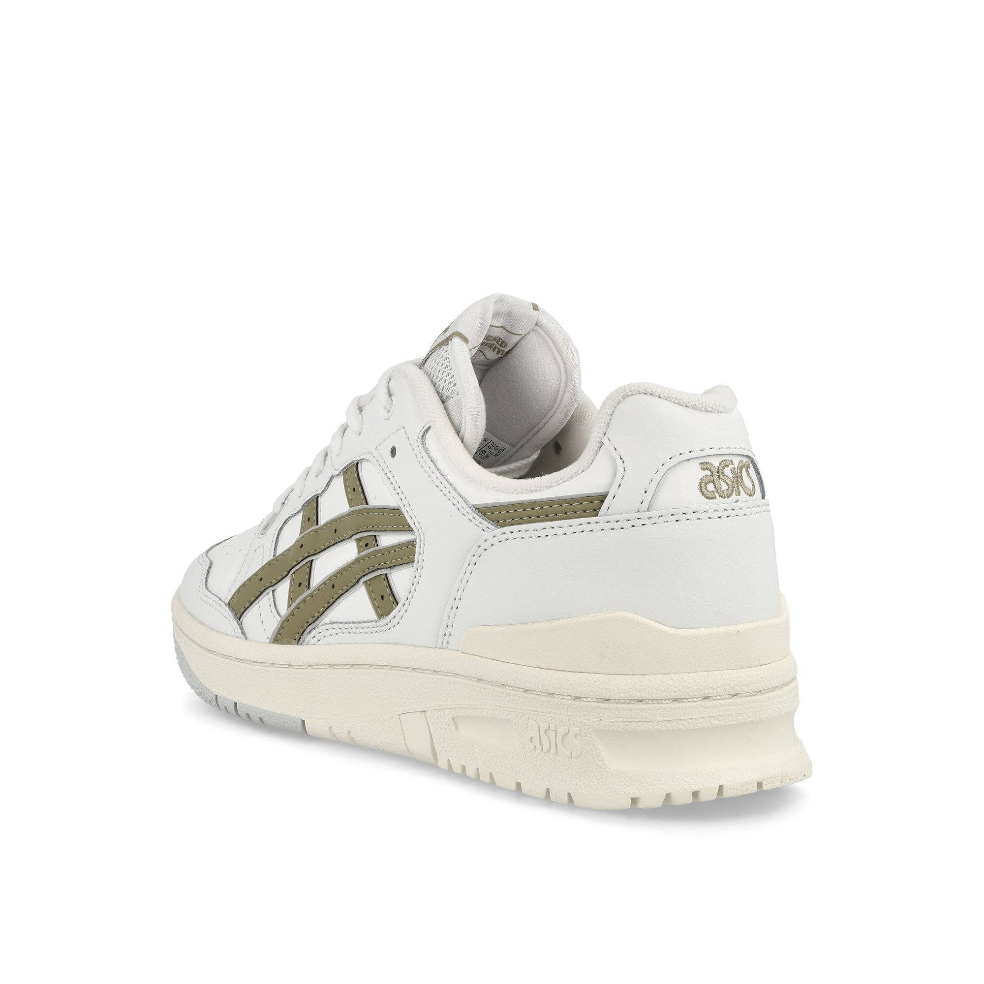Asics EX89 White-Safari Khaki Low Top Sneakers Material | Overkill