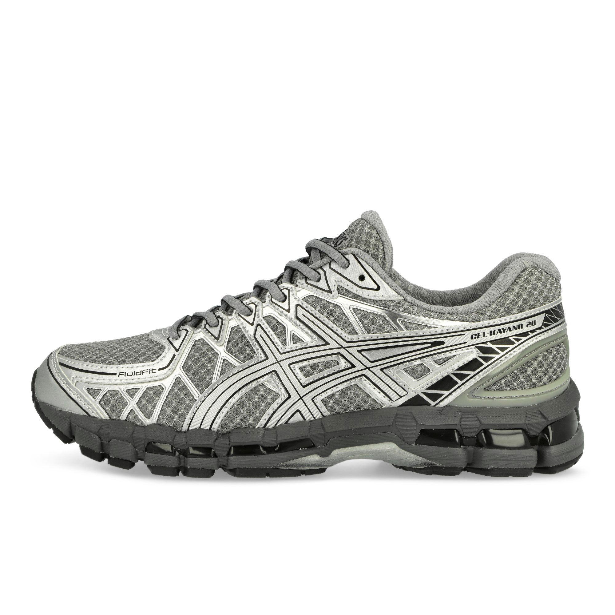 Asics Gel-Kayano 20 Gravel / Pure Silver Low Top Sneakers 1203A388-020 | Overkill