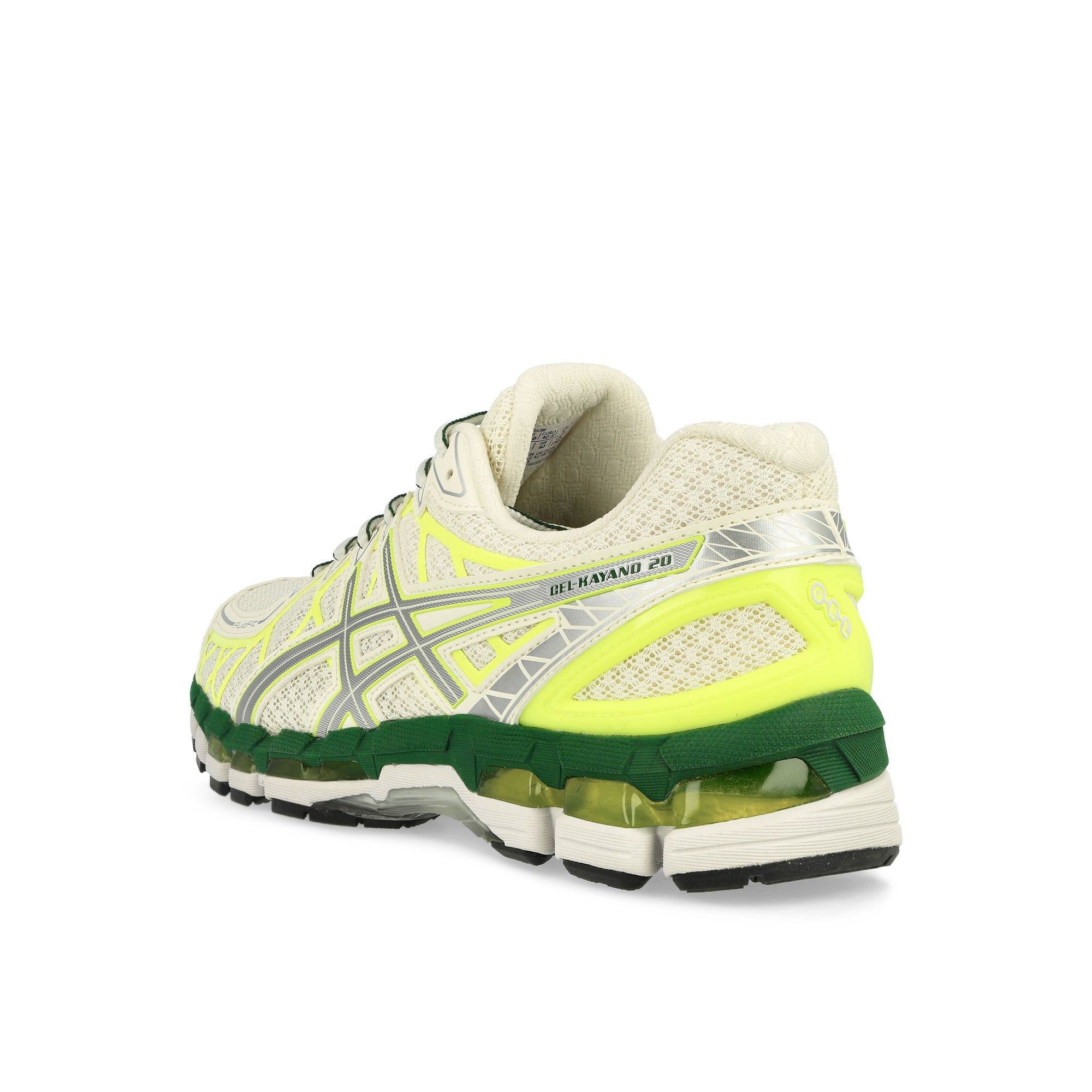 Asics Gel-Kayano 20 Cream / Pure Silver Low Top Sneaker 1203A388-103 Material | Overkill