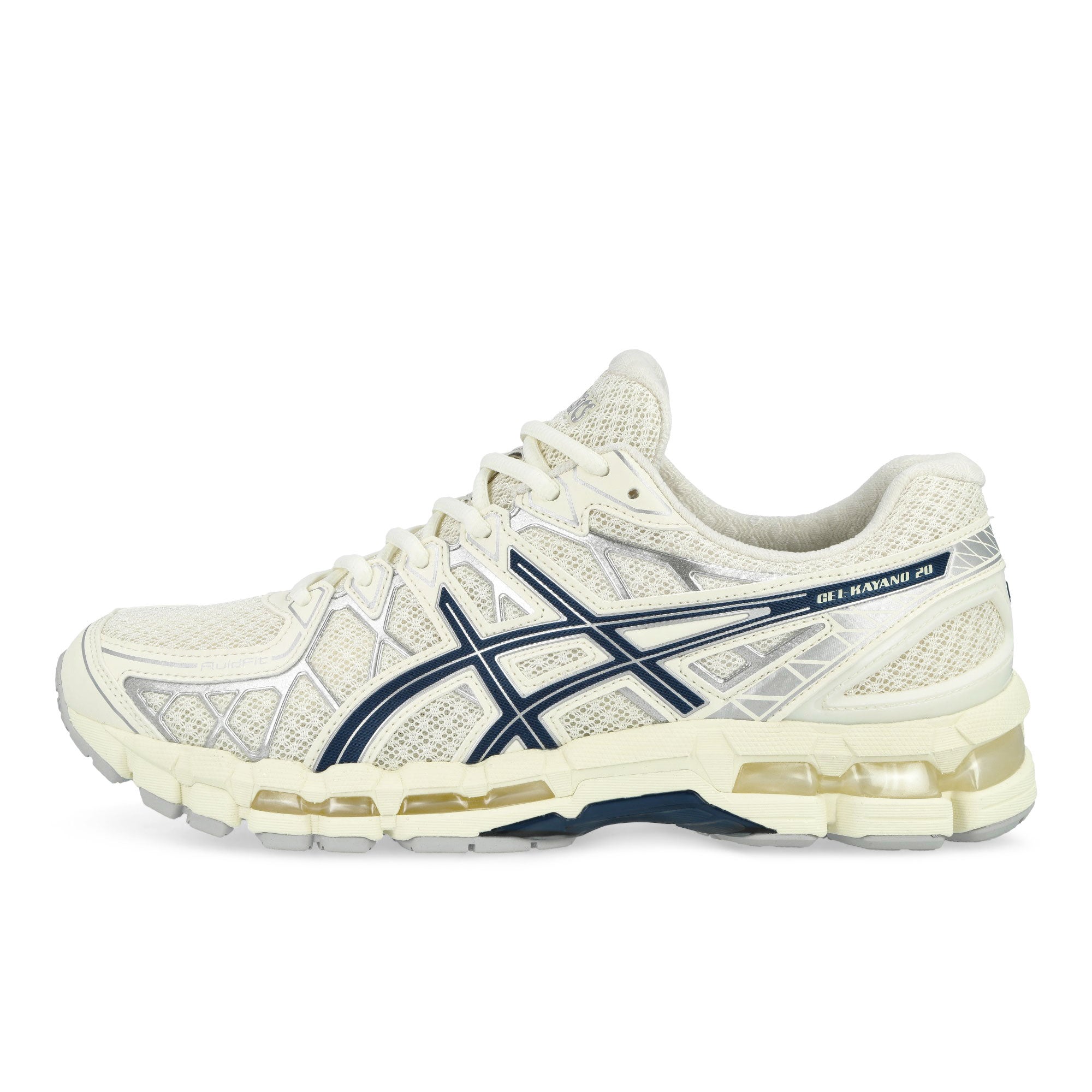Asics Gel-Kayano 20 Cream / Independence Blue Low Top Sneakers 1203A388-104 | Overkill