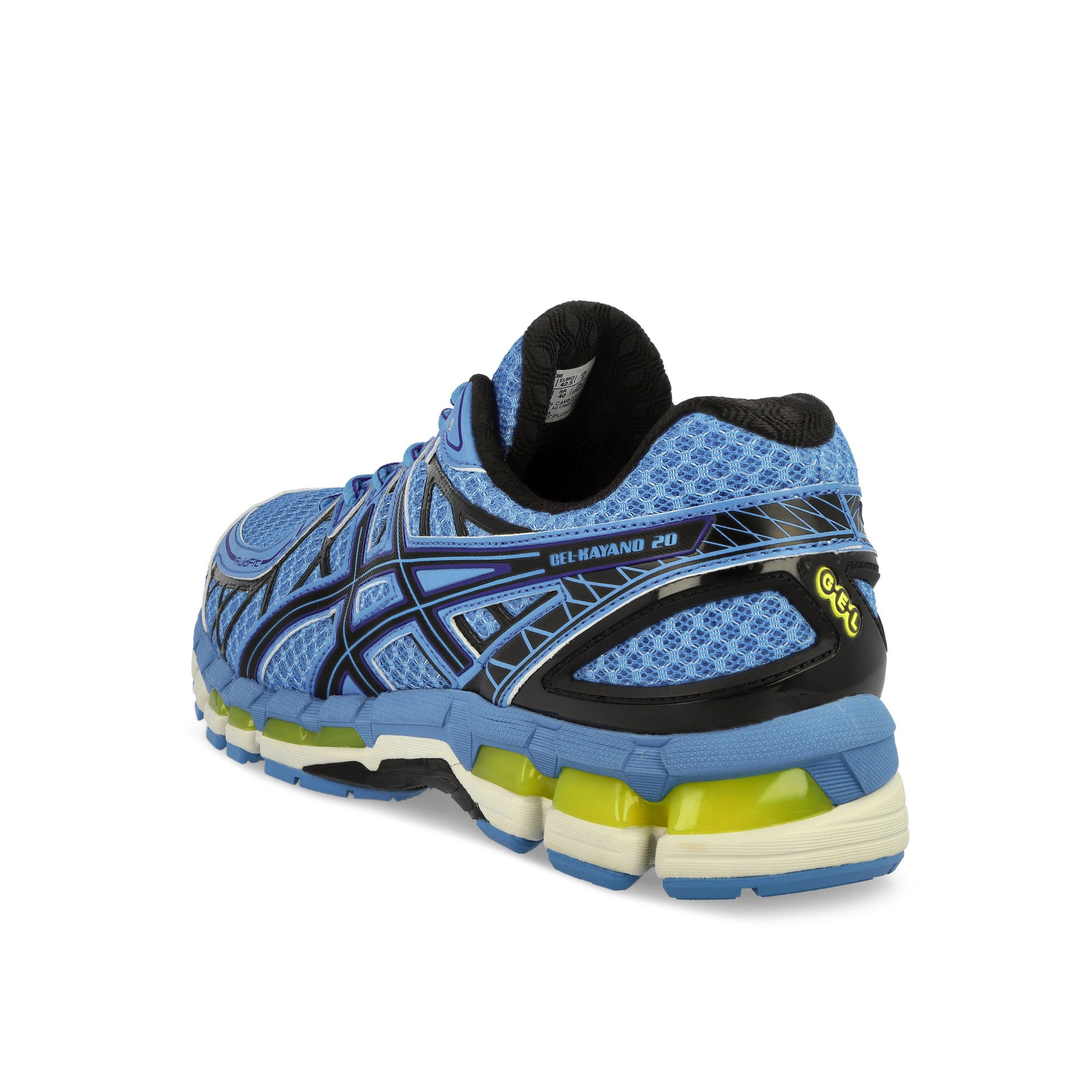 Asics Gel-Kayano 20 Blue Neptune / Black Low Top Sneakers Material | Overkill