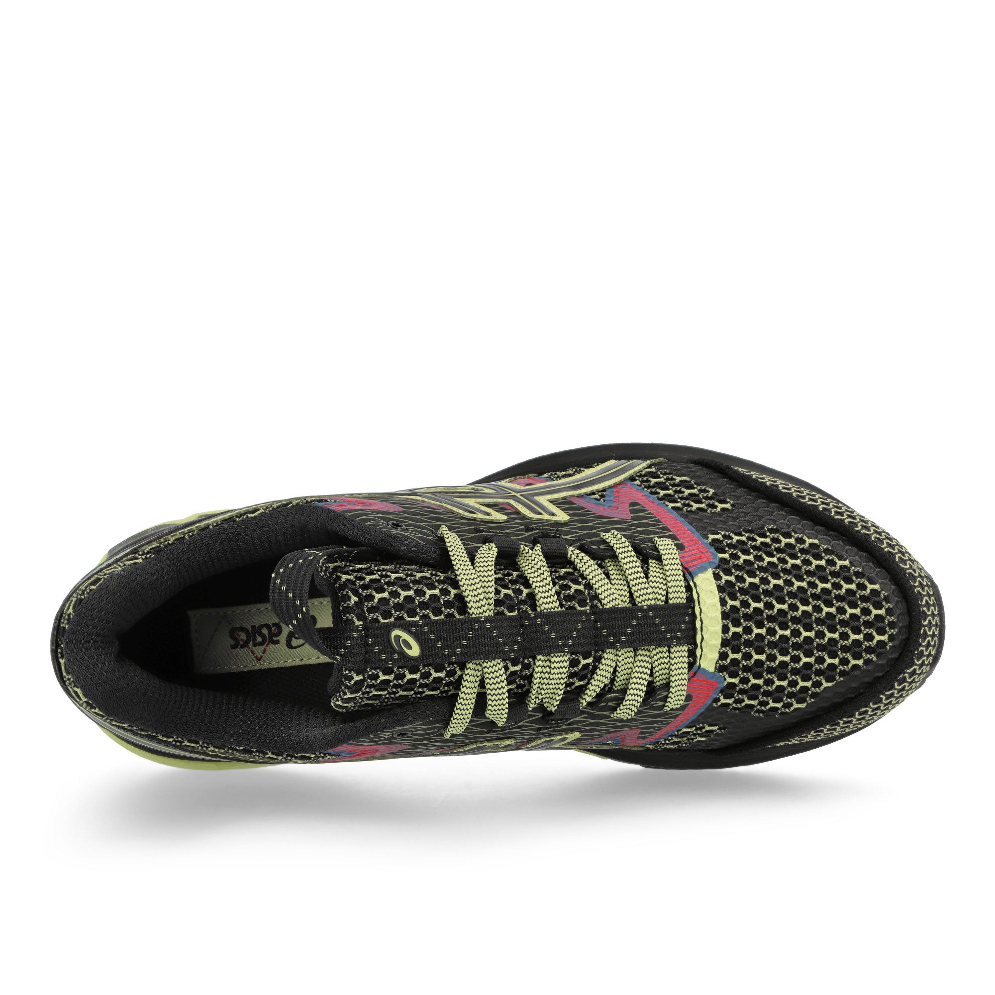 Asics US4-S Gel-Terrain Black / Neon Lime Low Top Sneakers Detailfoto | Overkill