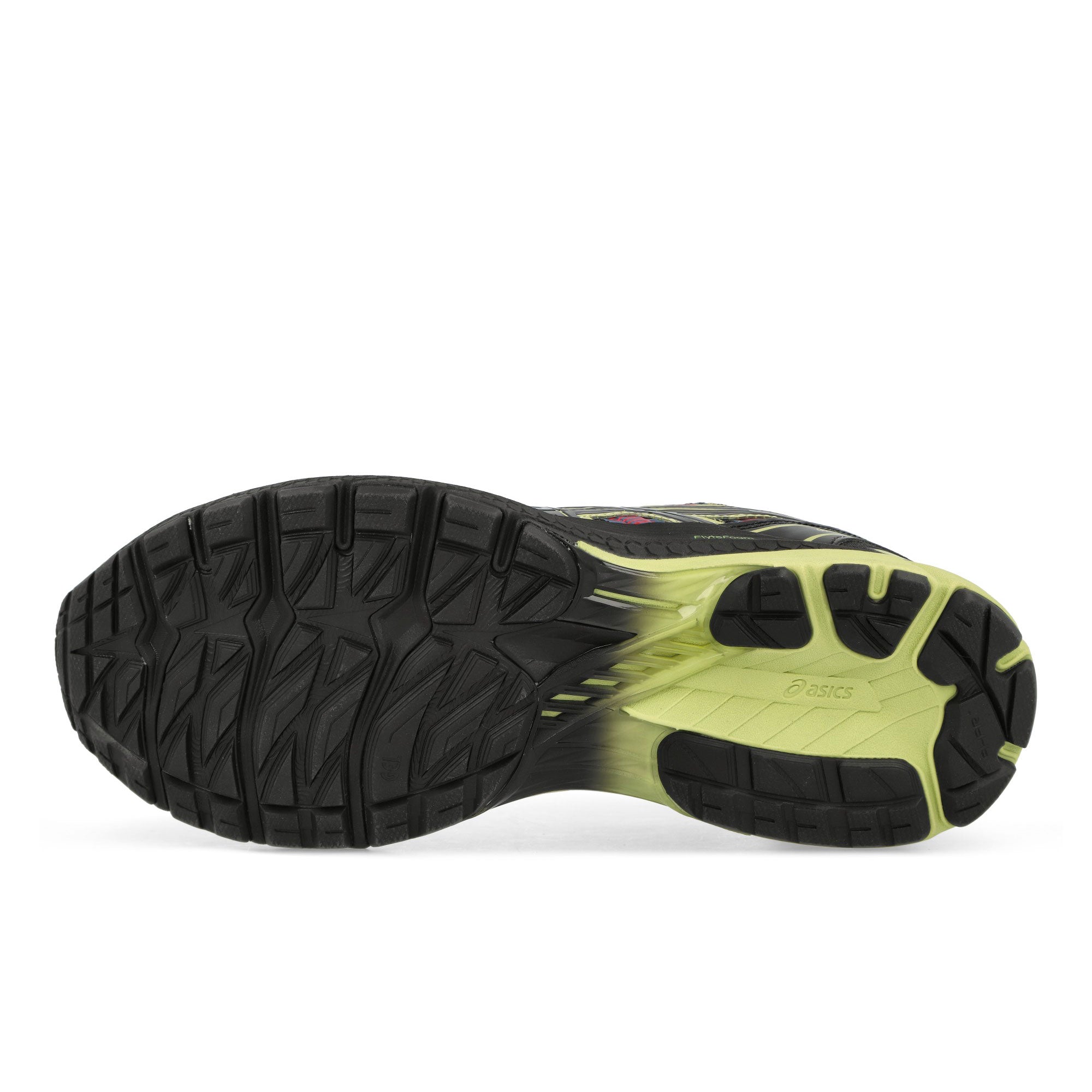 Asics US4-S Gel-Terrain Black / Neon Lime Low Top Sneakers Detail View 1 | Overkill
