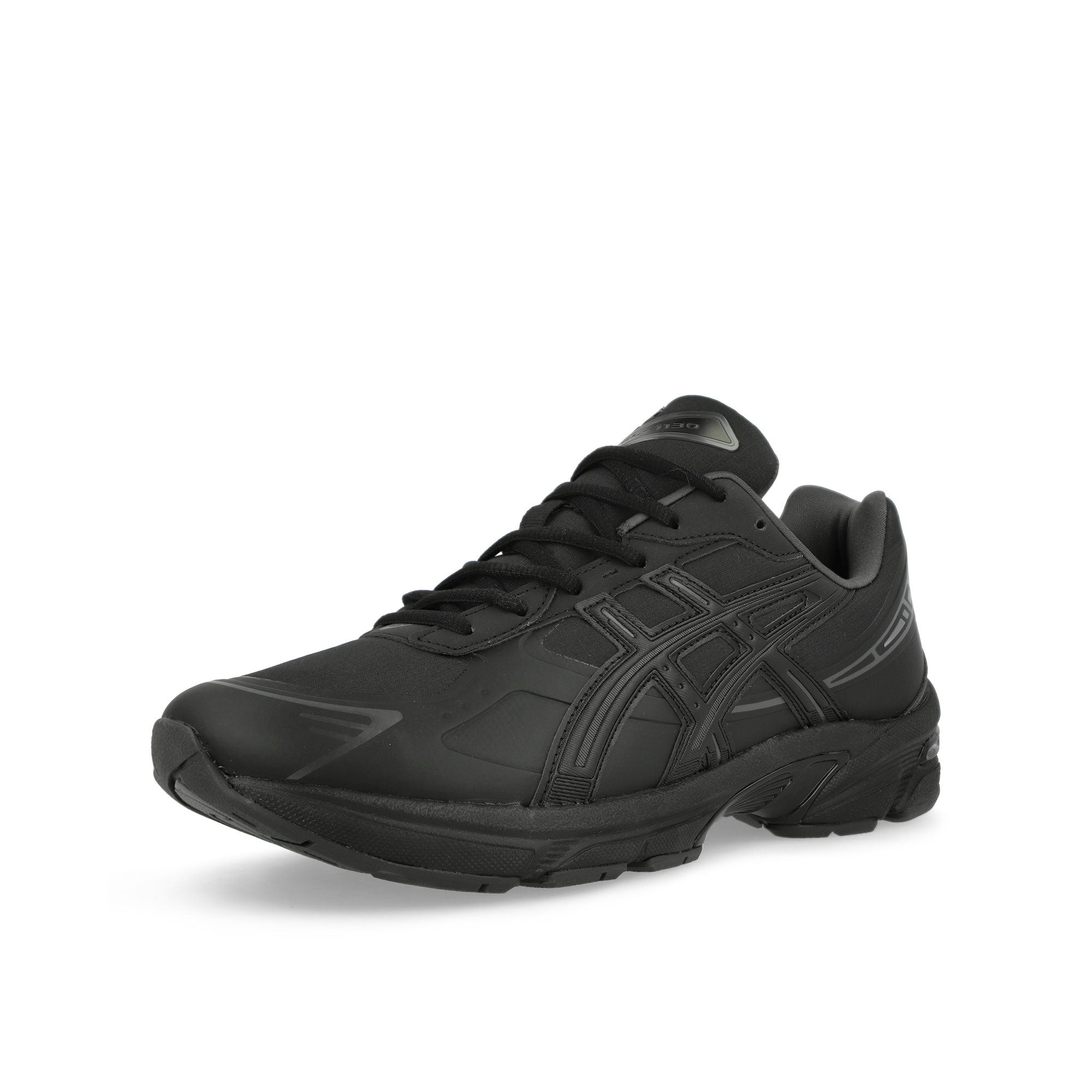 Asics Gel-1130 NS Black / Graphite Grey Low Top Sneakers Close Up | Overkill