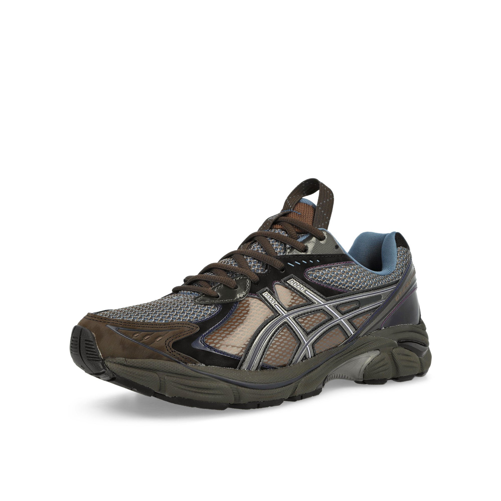 Asics UB6-S GT-2160 Grey Floss / Brown Storm Low Top Sneakers Close Up | Overkill