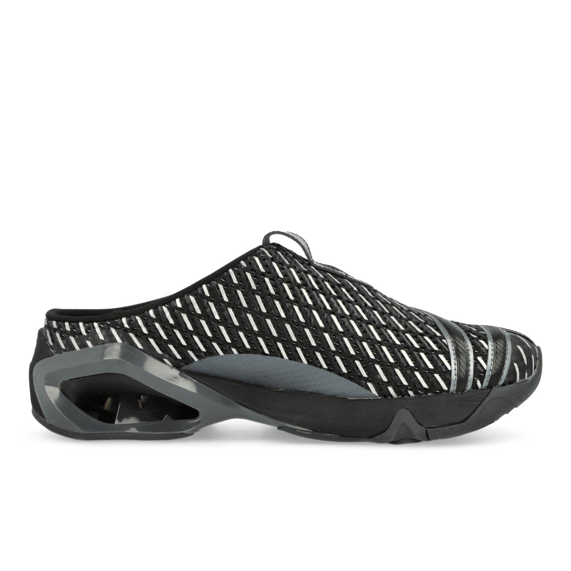 Asics Novalis Gel-Styrax Mule Obsidian Black / Pure Silver Slides, Sandals & Slippers Silhouette | Overkill