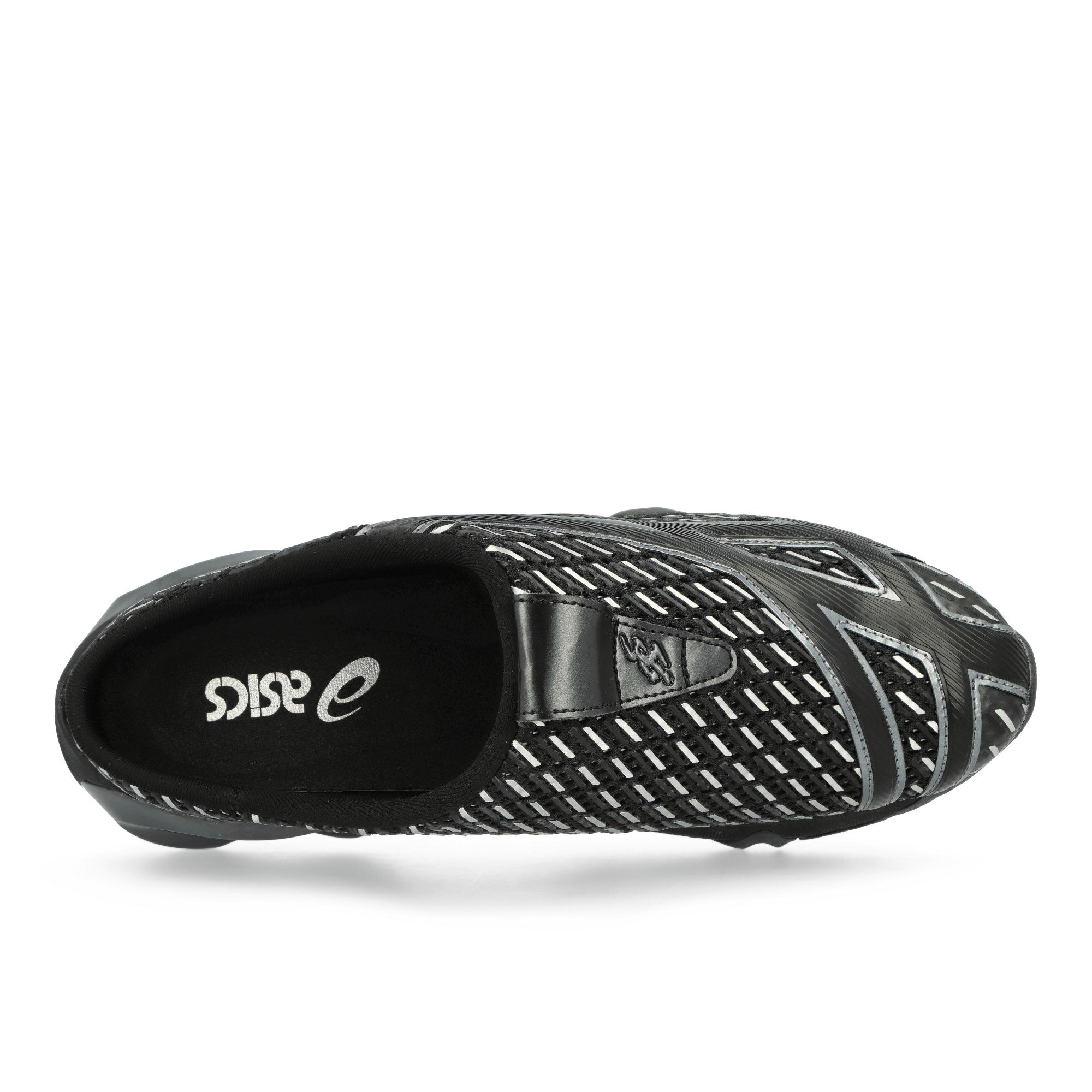 Asics Novalis Gel-Styrax Mule Obsidian Black / Pure Silver Slides, Sandals & Slippers Detailfoto | Overkill
