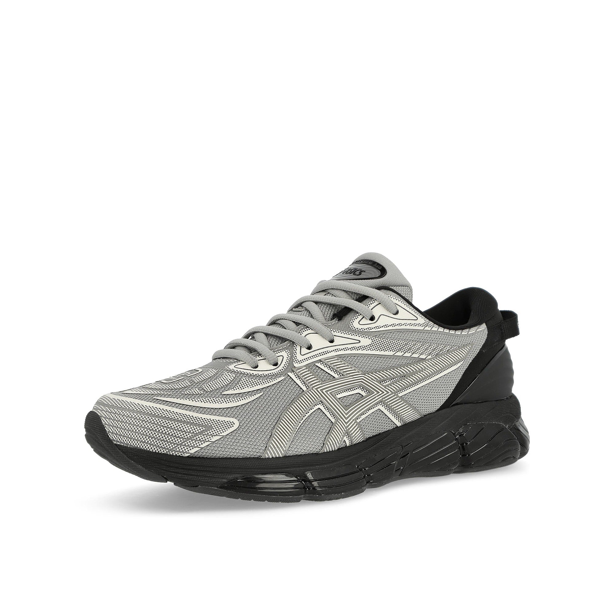 Asics C.P. Company x Asics Gel-Quantum 360 VIII Cement Grey / Cement Grey Low Top Sneakers Close Up | Overkill