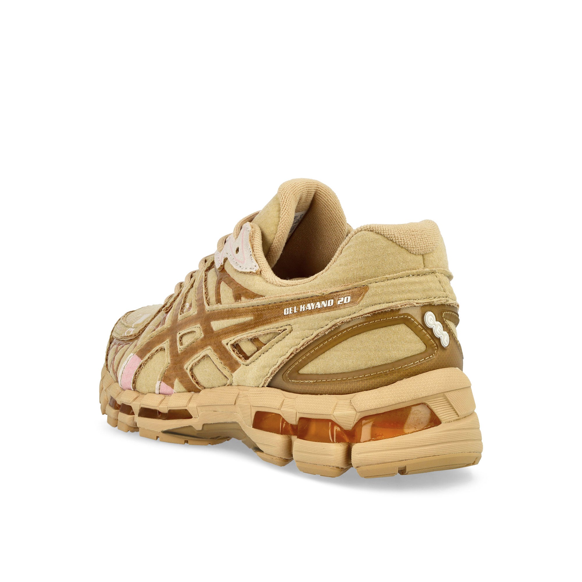 Asics Gel-Kayano 20 Sand / Sand Low Top Sneakers Material | Overkill
