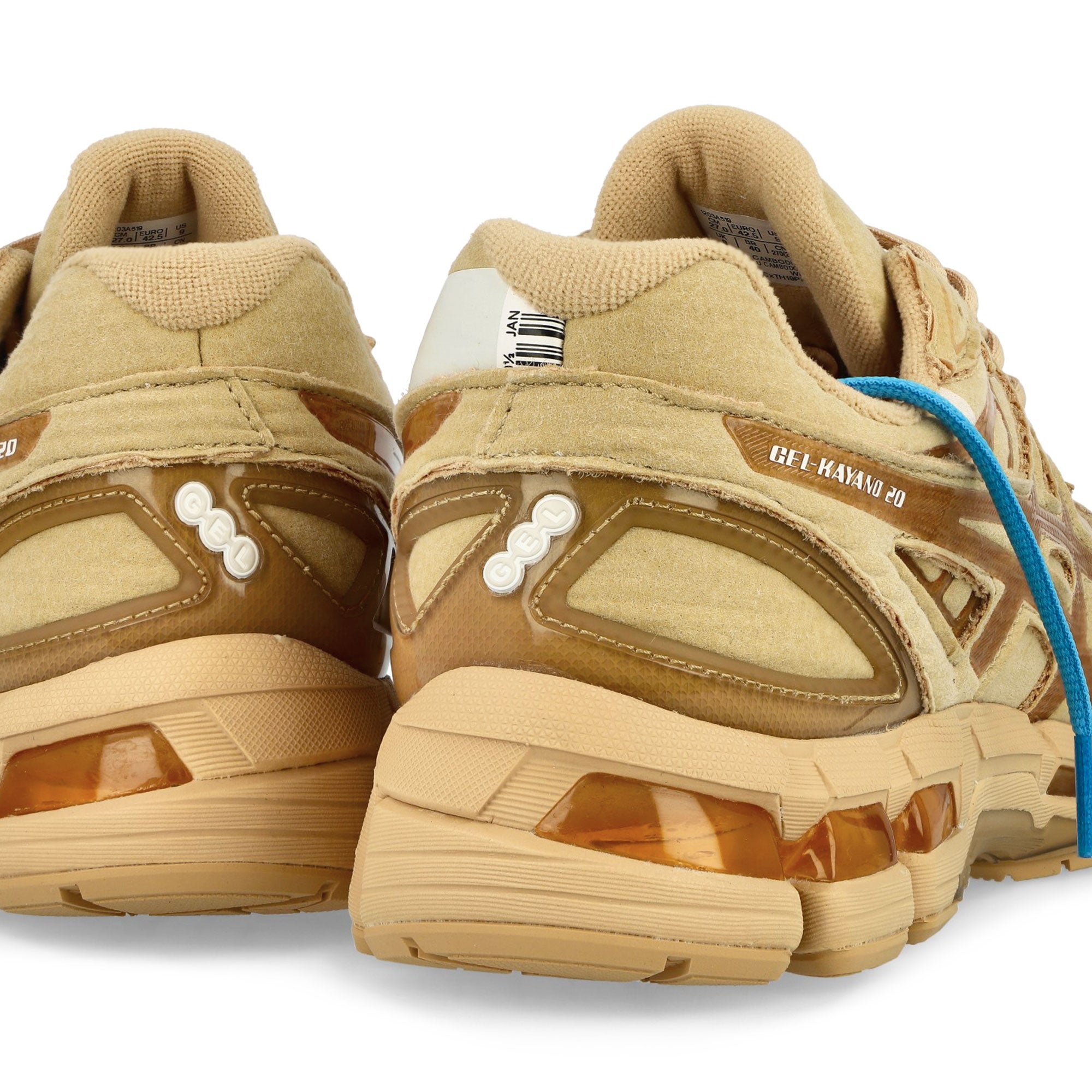 Asics Gel-Kayano 20 Sand / Sand Low Top Sneakers Detail View 1 | Overkill