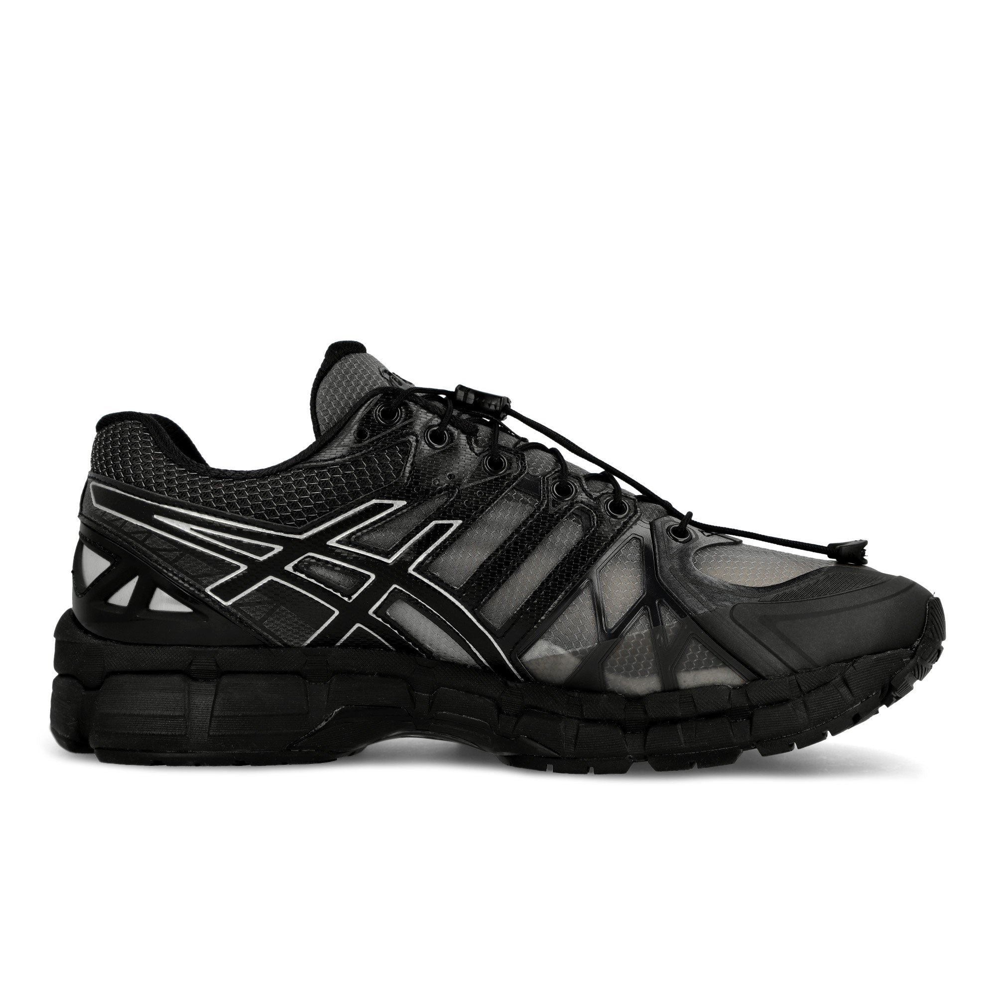 Asics Gel-Kayano 20 Obsidian Grey / Black Low Top Sneakers Silhouette | Overkill