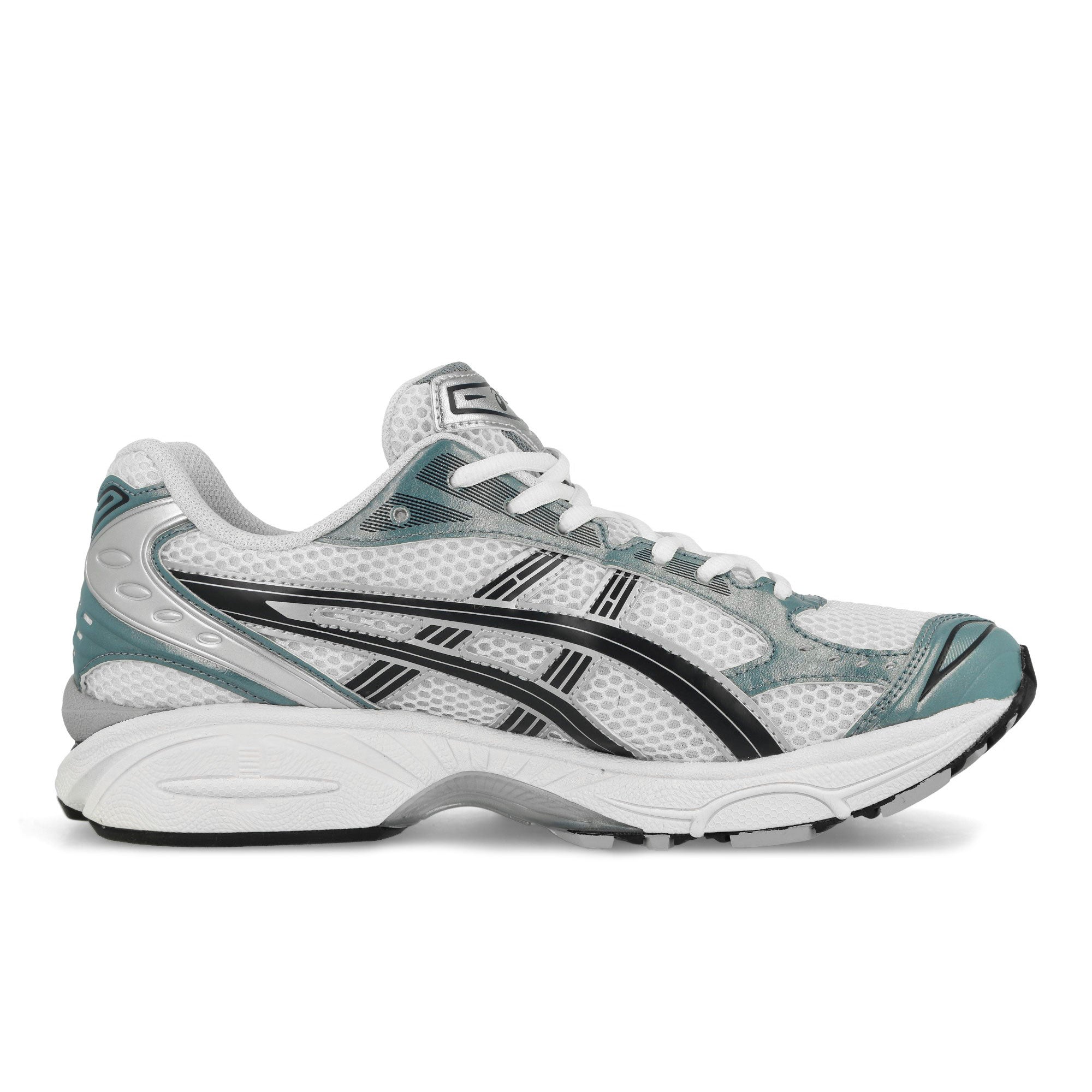 Asics Gel-Kayano 14 White / Fjord Grey Low Top Sneakers Silhouette | Overkill
