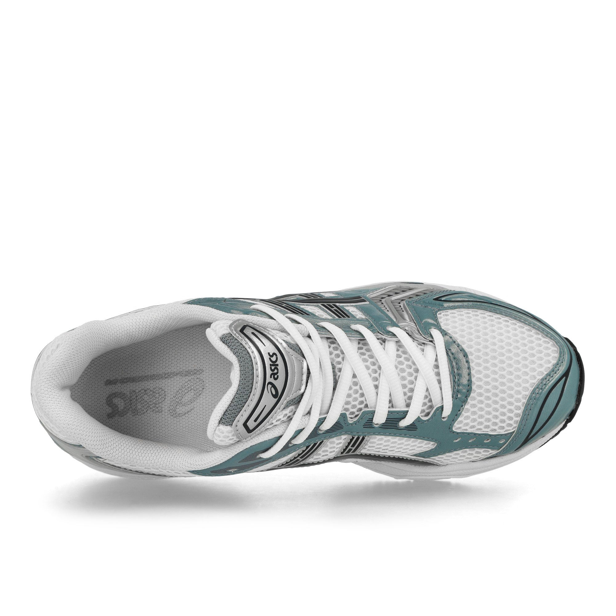 Asics Gel-Kayano 14 White / Fjord Grey Low Top Sneakers Detailfoto | Overkill