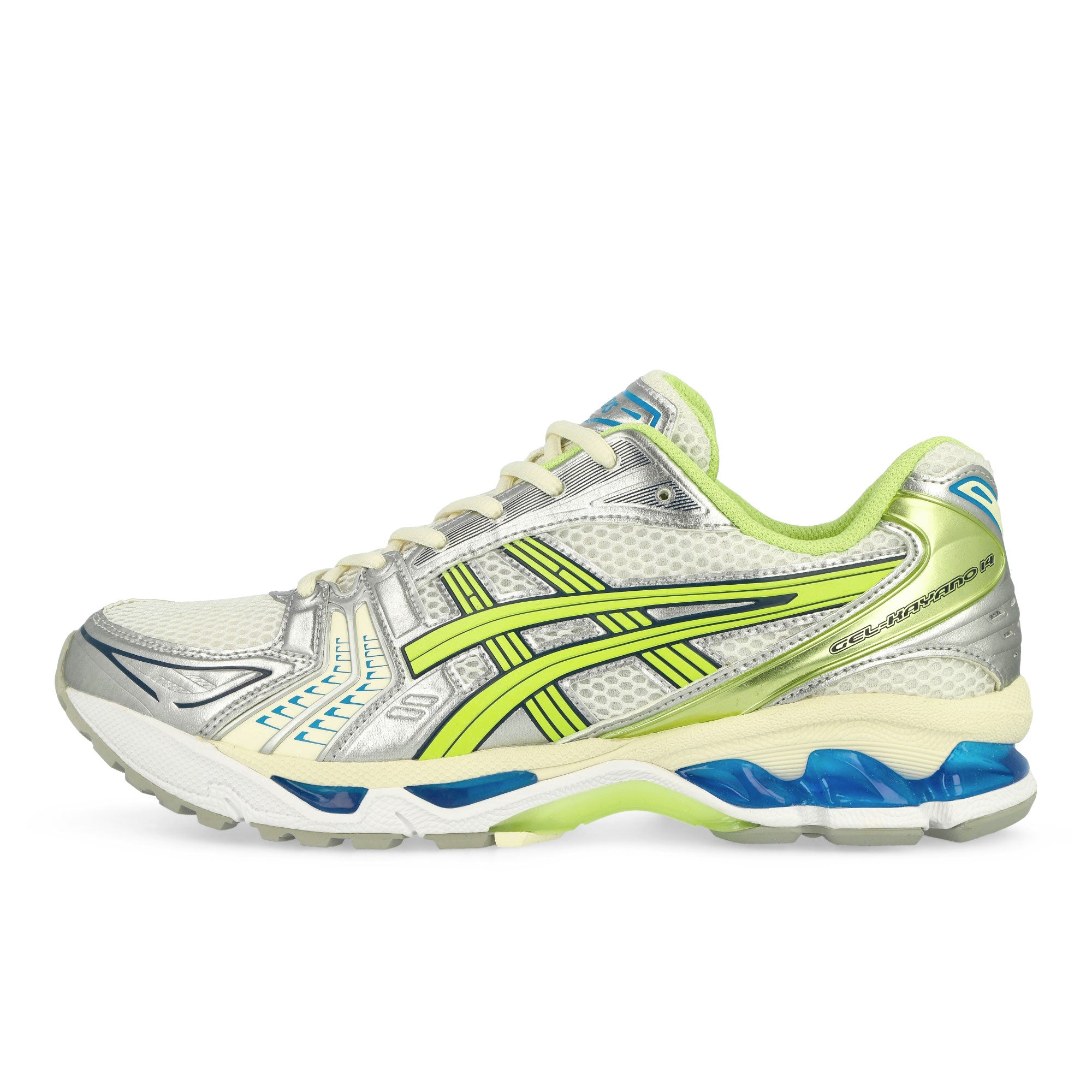 Asics Gel-Kayano 14 White / Lime Green Low Top Sneakers 1203A537-108 | Overkill