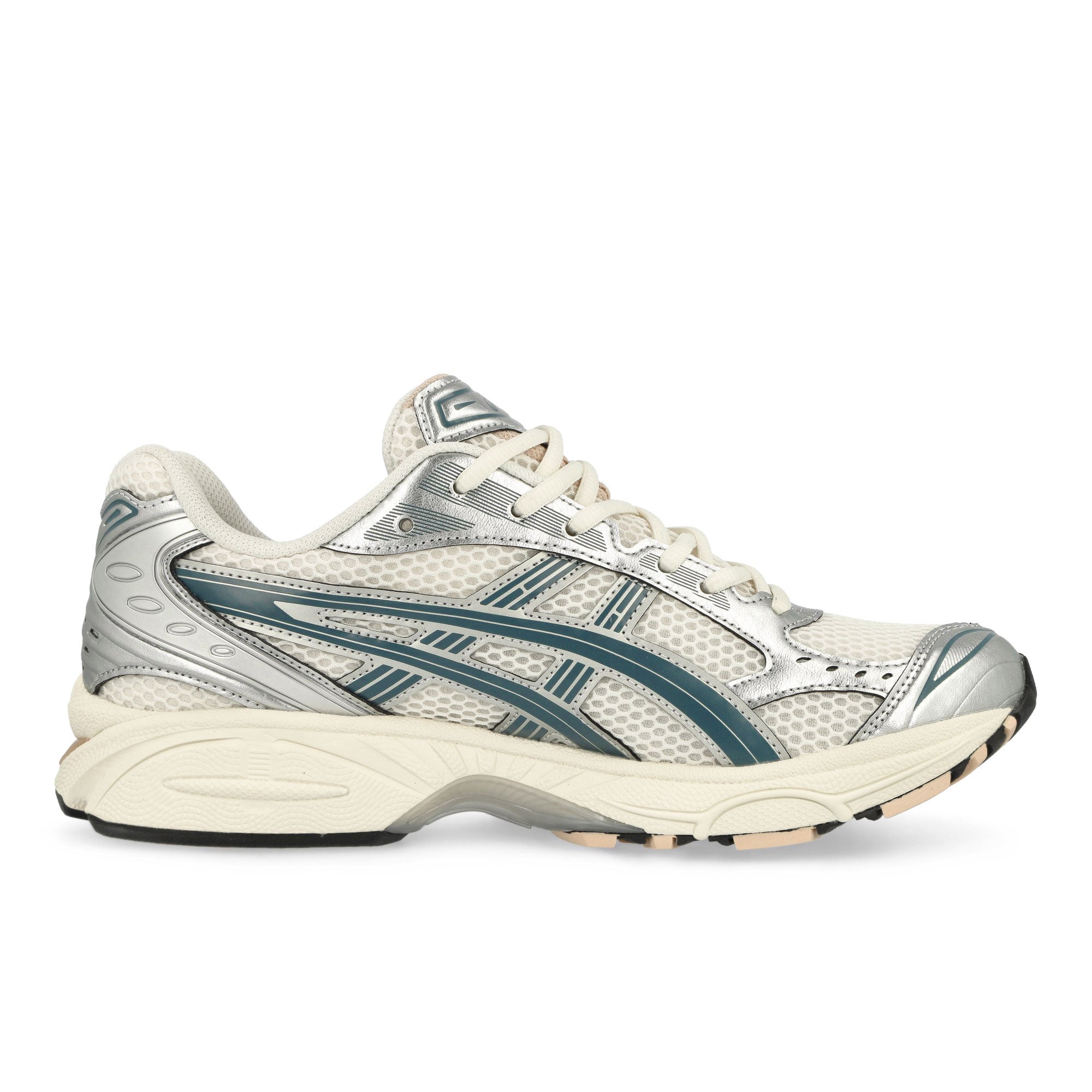 Asics Gel-Kayano 14 Cream / Ironclad Low Top Sneakers Silhouette | Overkill