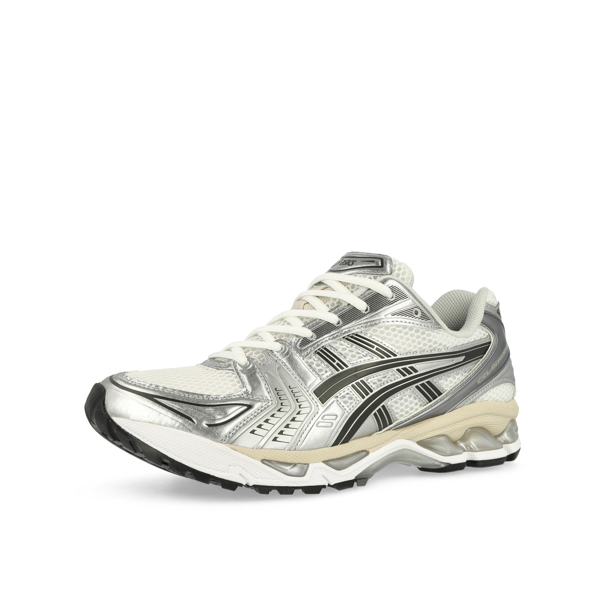 Asics Gel-Kayano 14 White / Graphite Grey Low Top Sneakers 1203A537-110 Close-up | Overkill