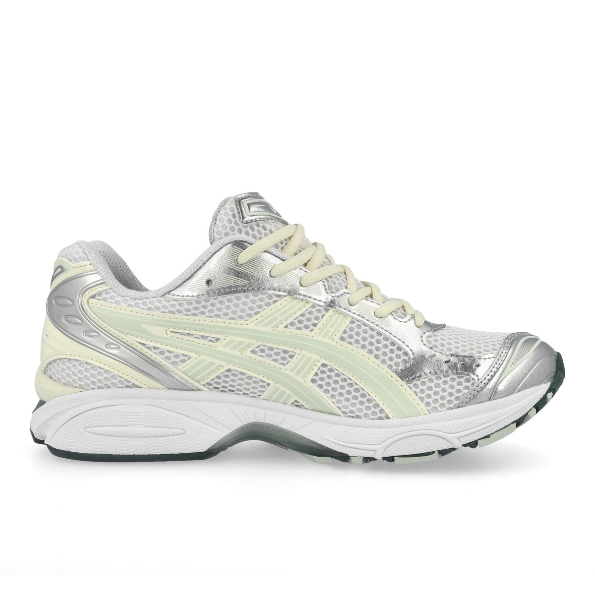 Asics Gel-Kayano 14 White / Light Sage Low Top Sneakers 1203A537-117 Silhouette | Overkill